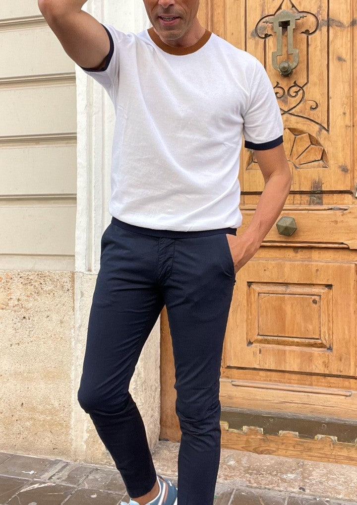 Capri-Strick-T-Shirt