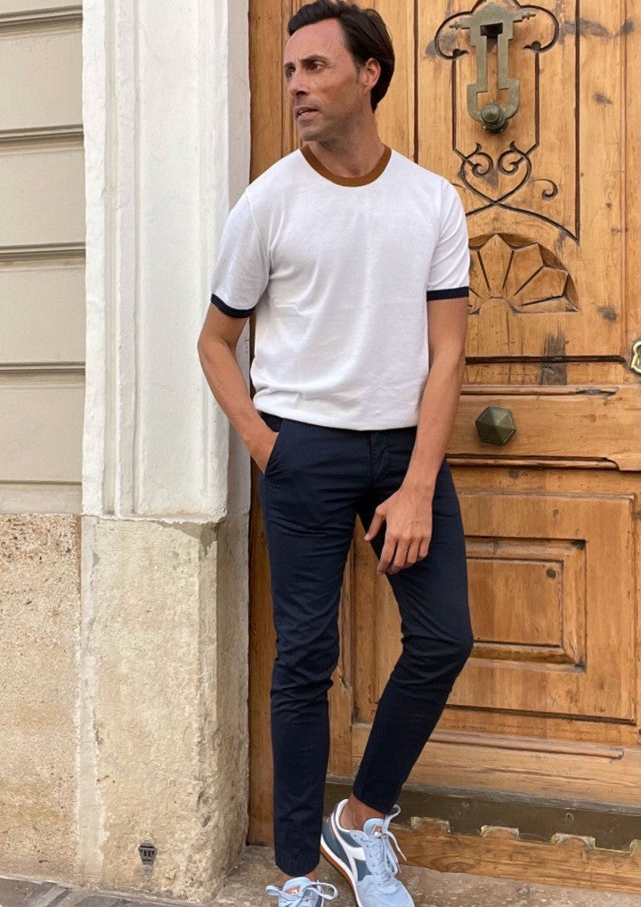 Capri-Strick-T-Shirt