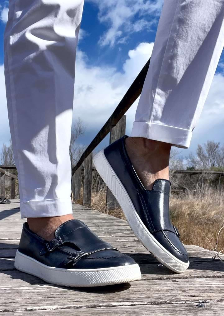 Zapatillas de vestir Doble Hebilla Francesco
