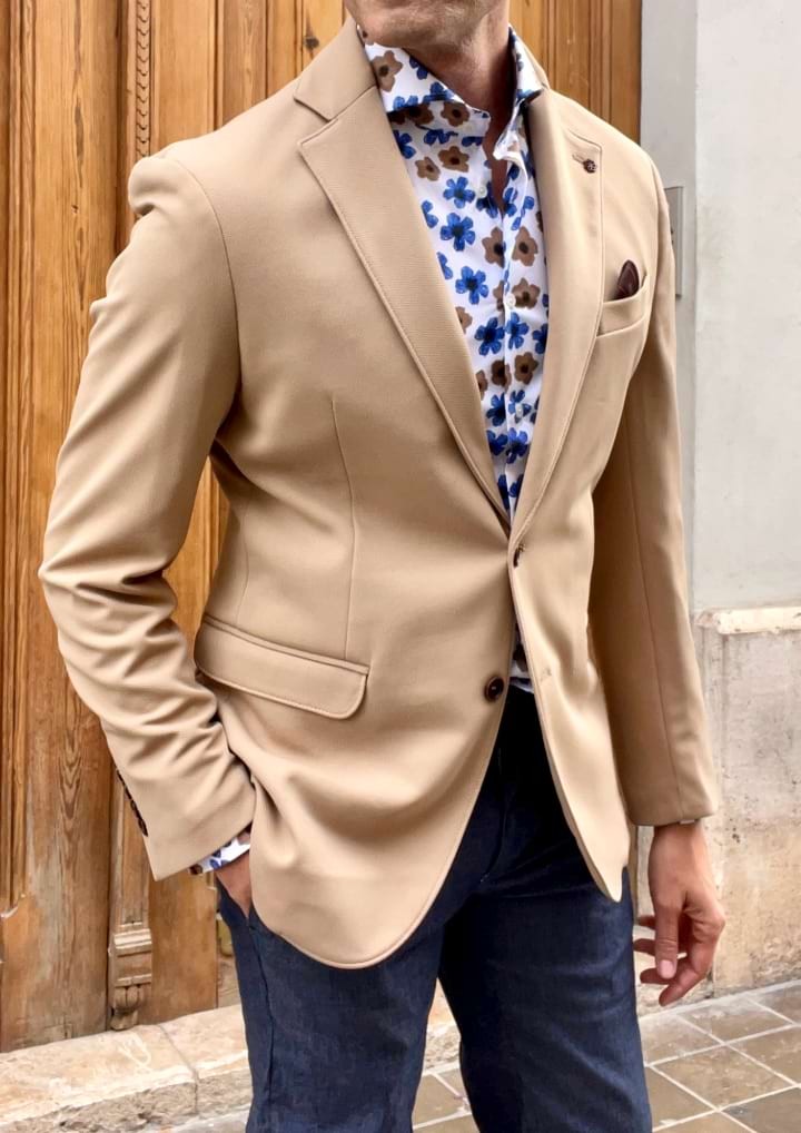 Blazer mit Ponza-Struktur