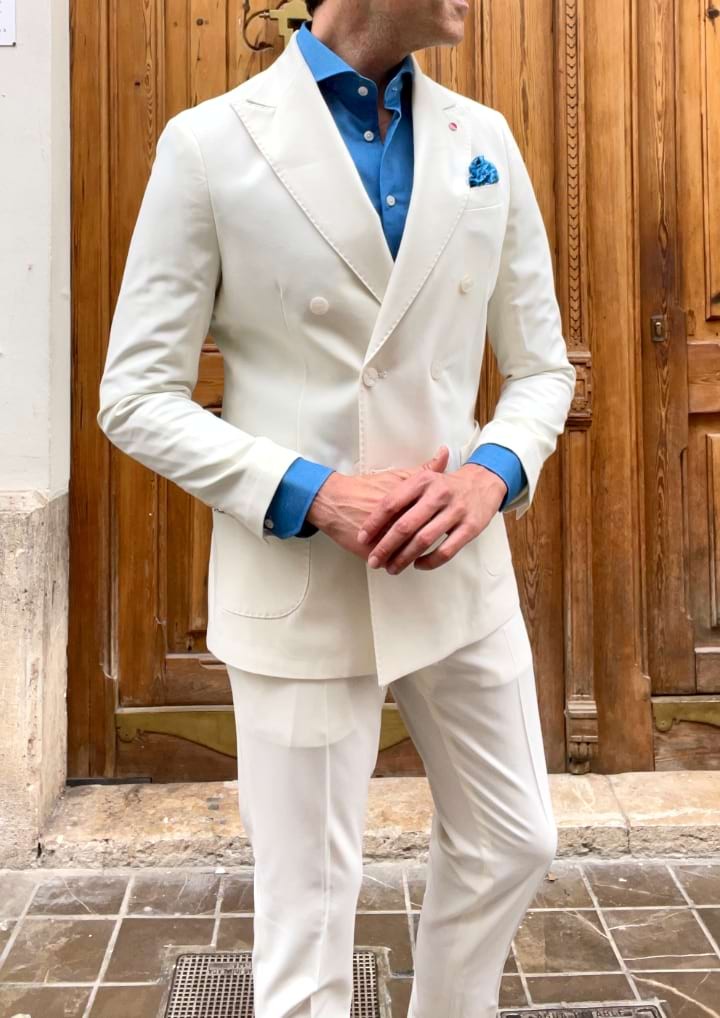 Traje cruzado Marcello