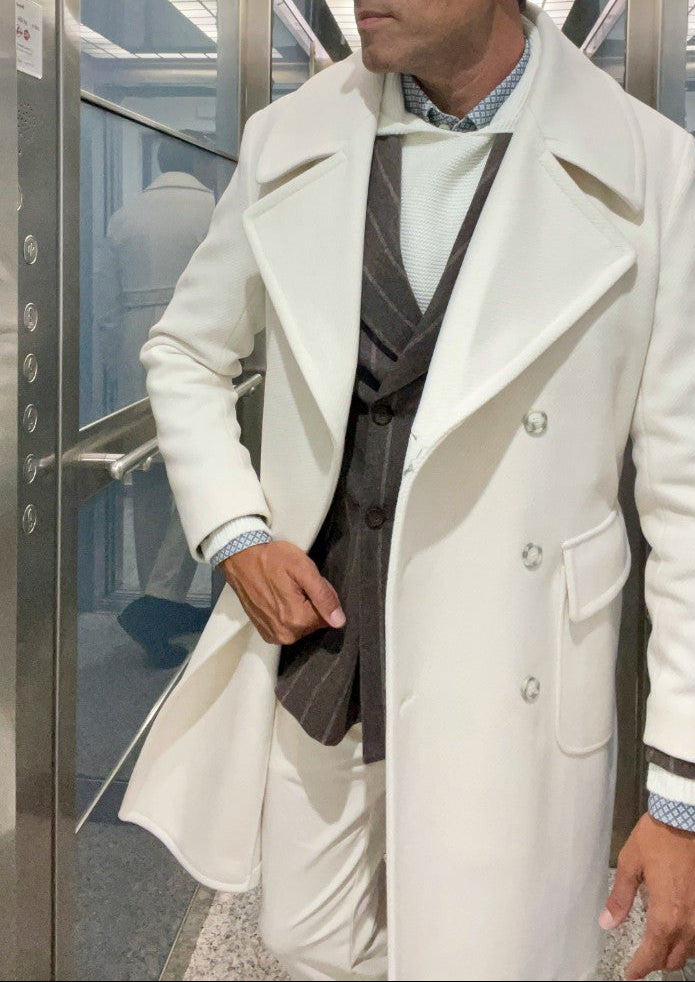 Abrigo Cruzado hombre Davide Nata