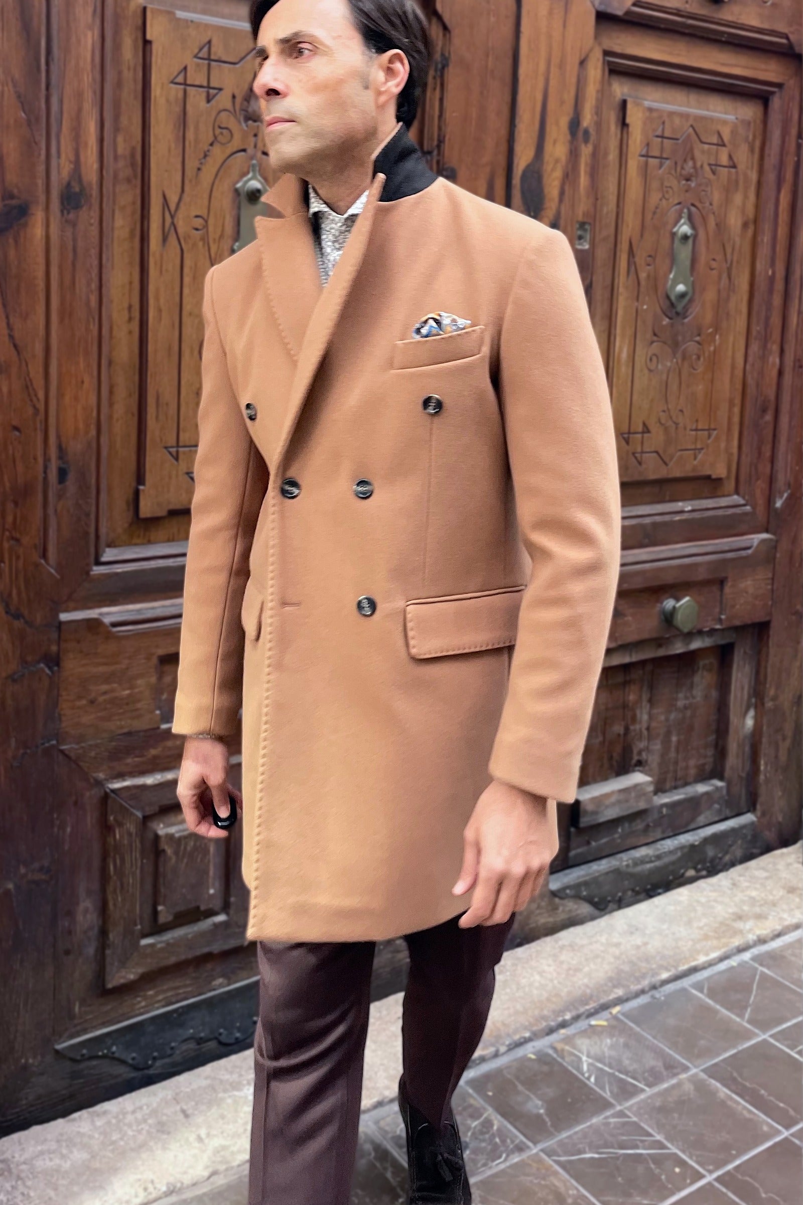 Abrigo cruzado Brunello