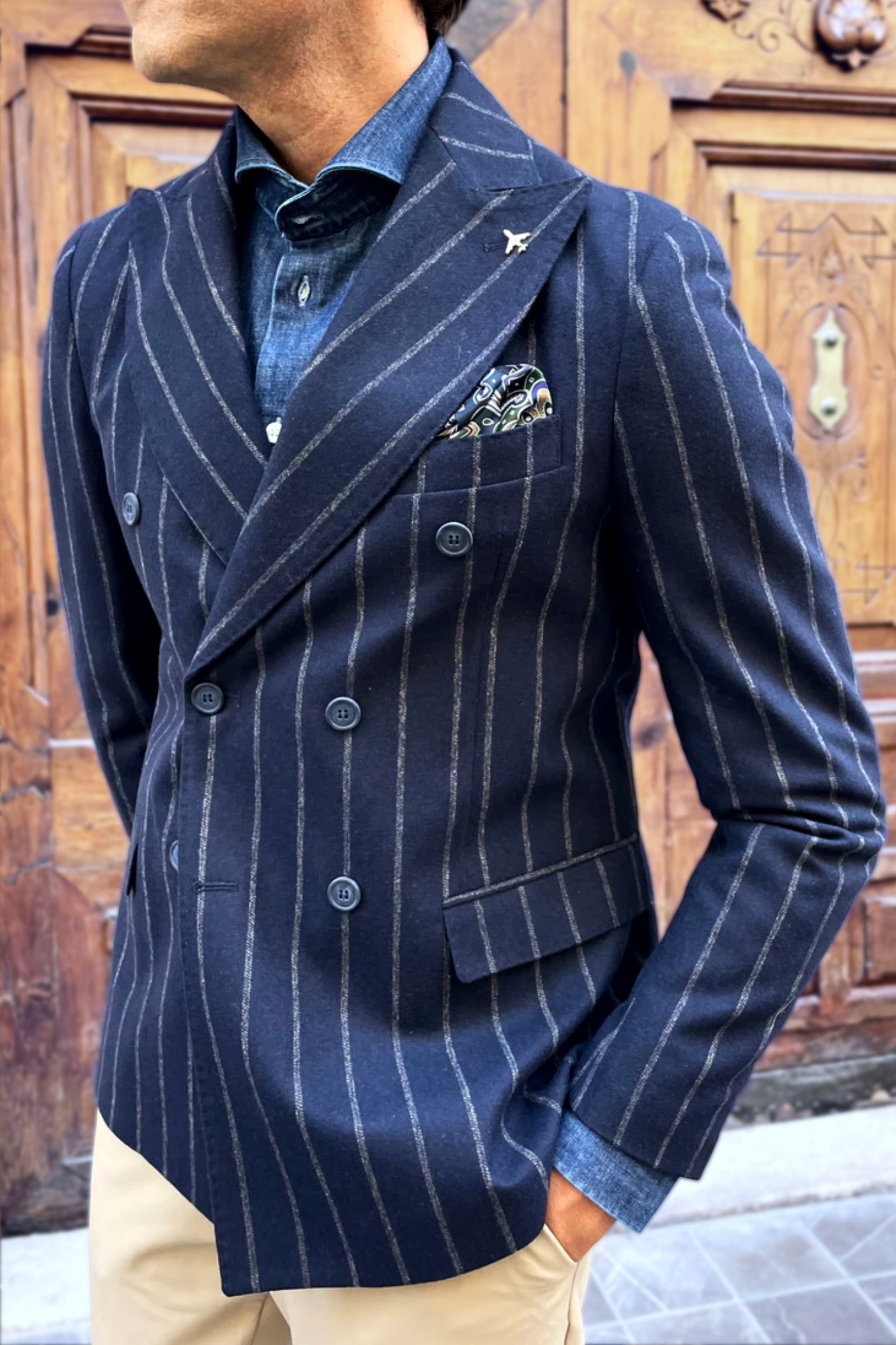 Liuzzi double-breasted blazer