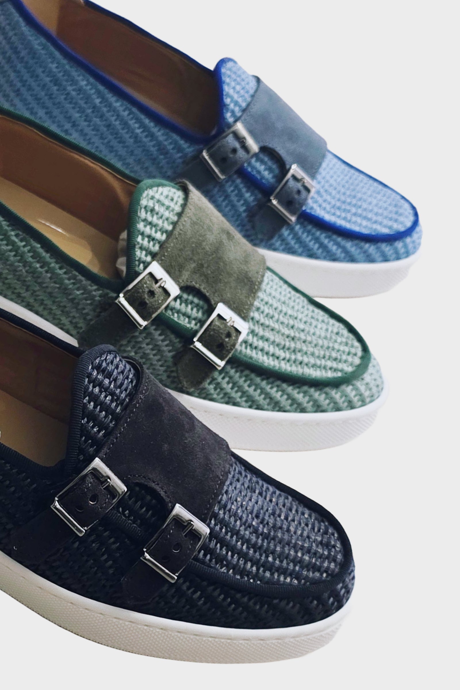 Zapatillas doble hebilla Umberto