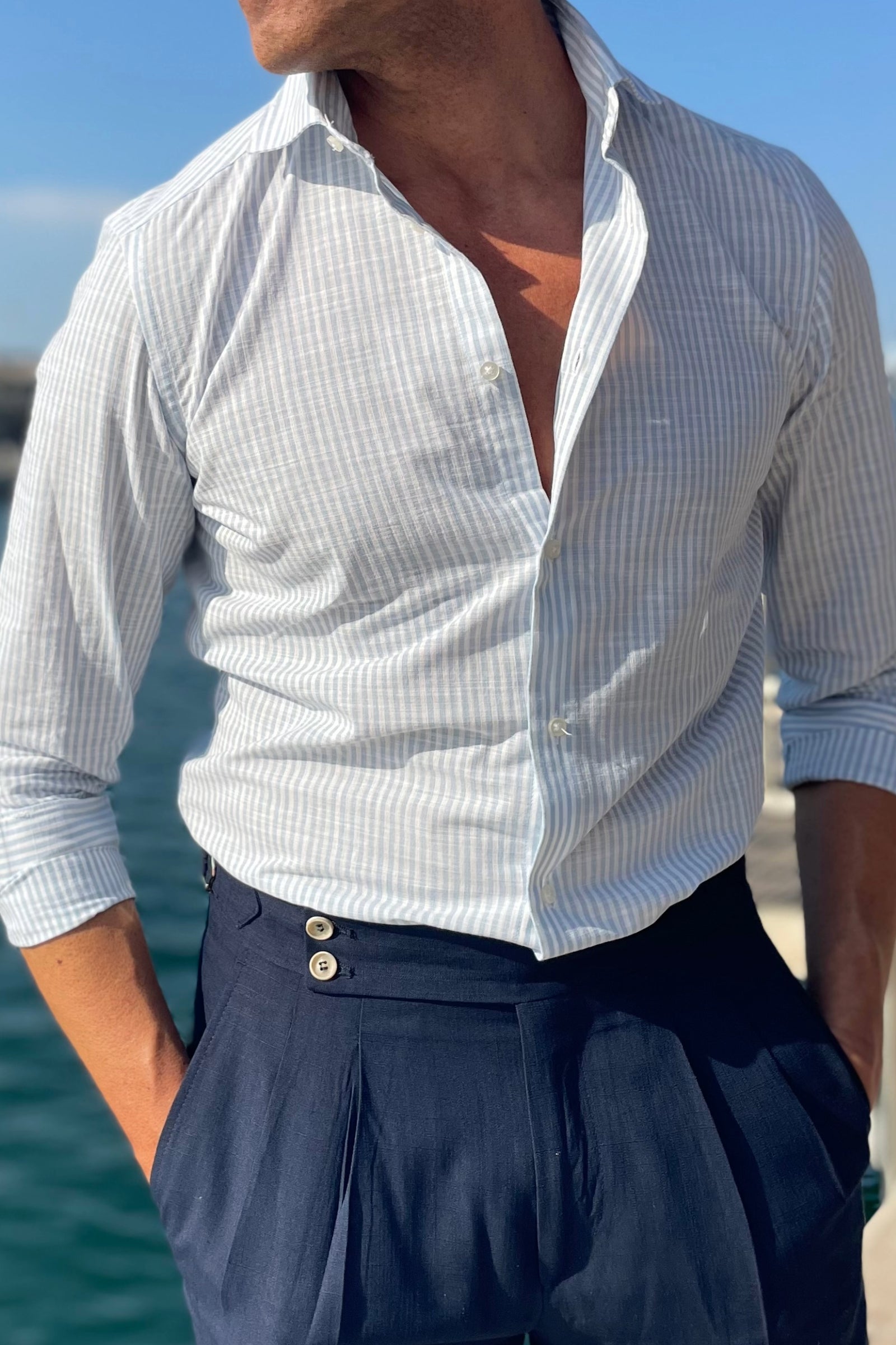 Camisa Lino Estate