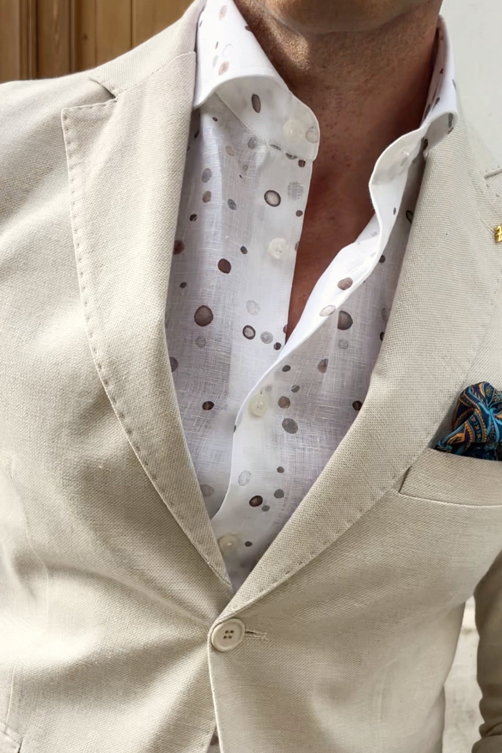 Camisa Lino Bolle