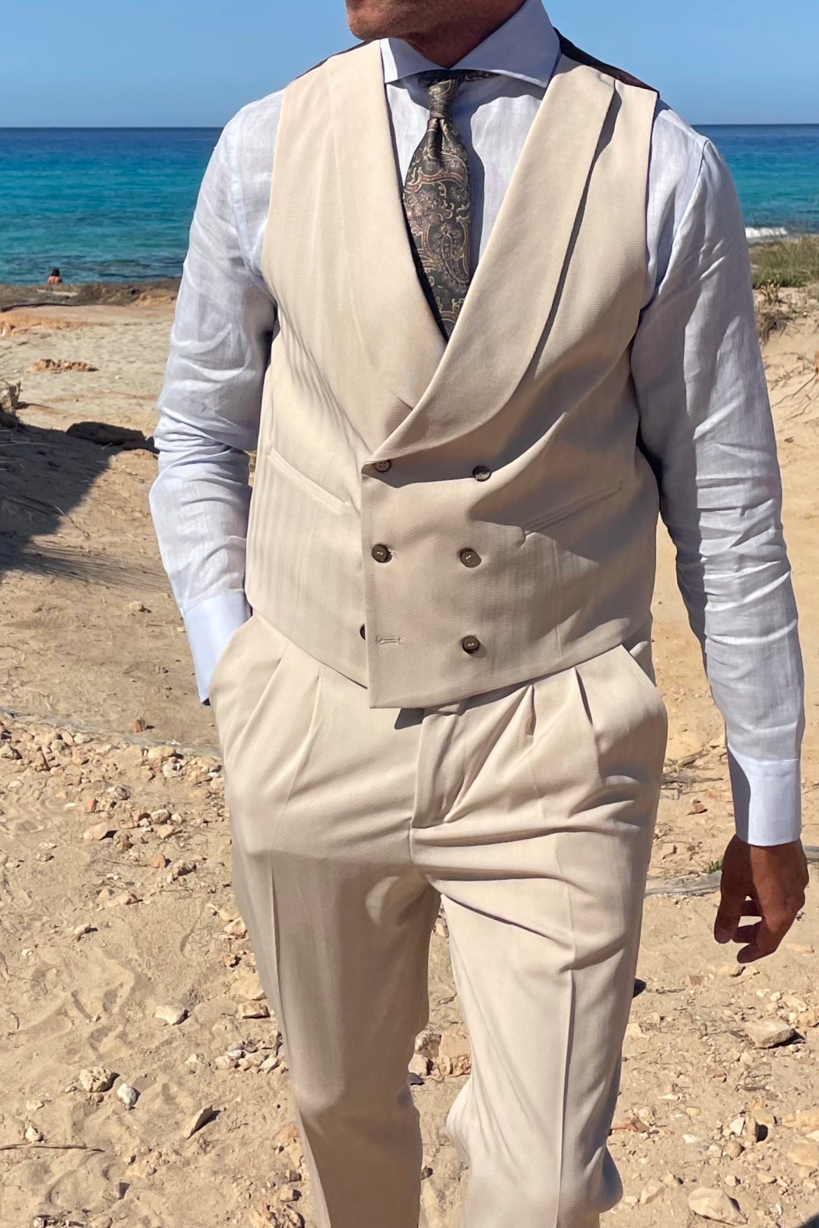 Traje chaleco Brunello