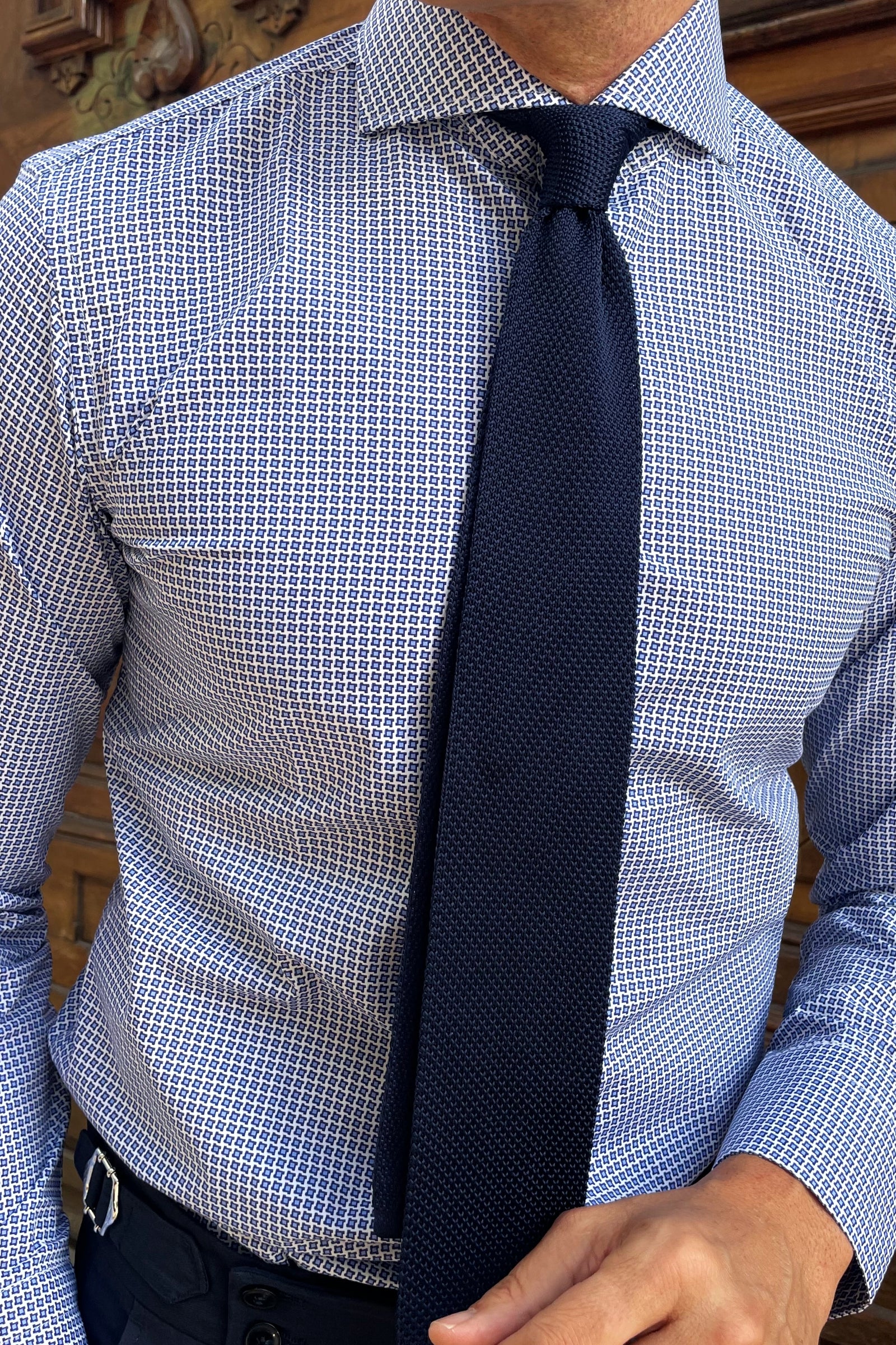 Corbata Punto Tricot