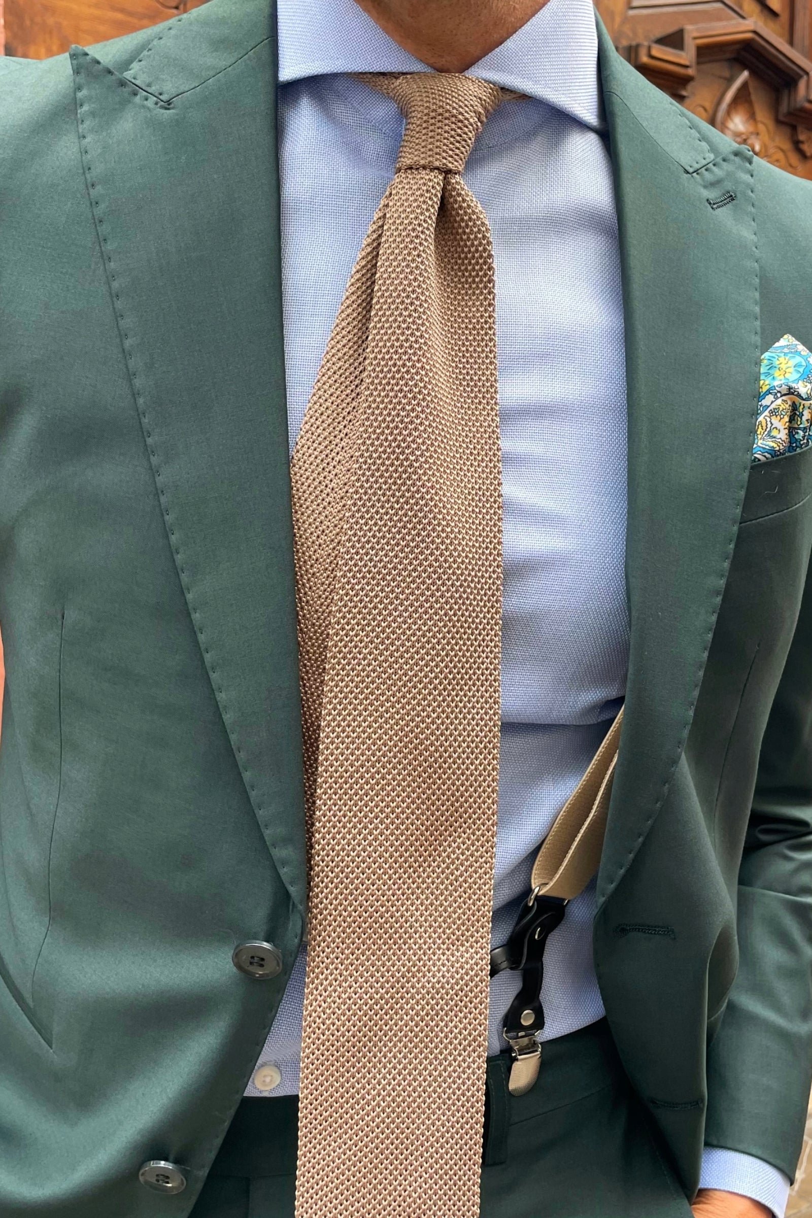 Corbata Punto Tricot