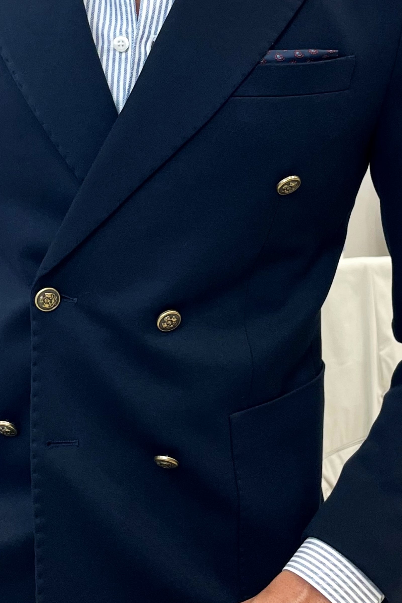 Americana cruzada Moka