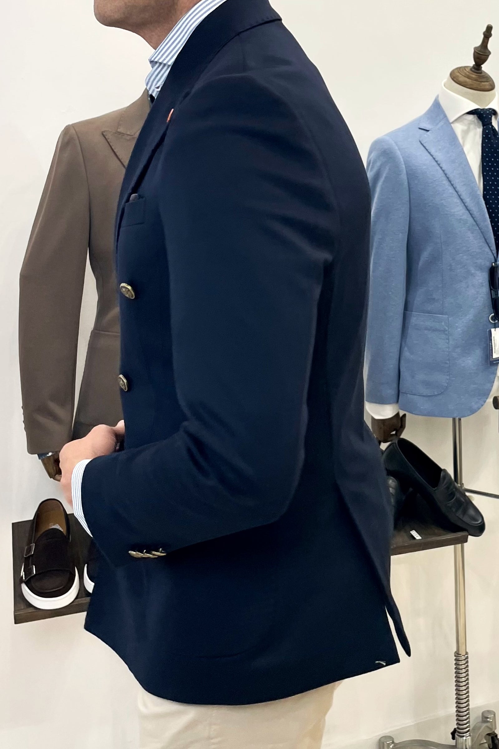 Americana cruzada Moka