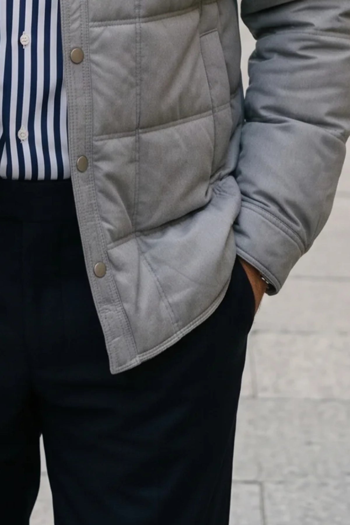 Sobrecamisa acolchada Brunello