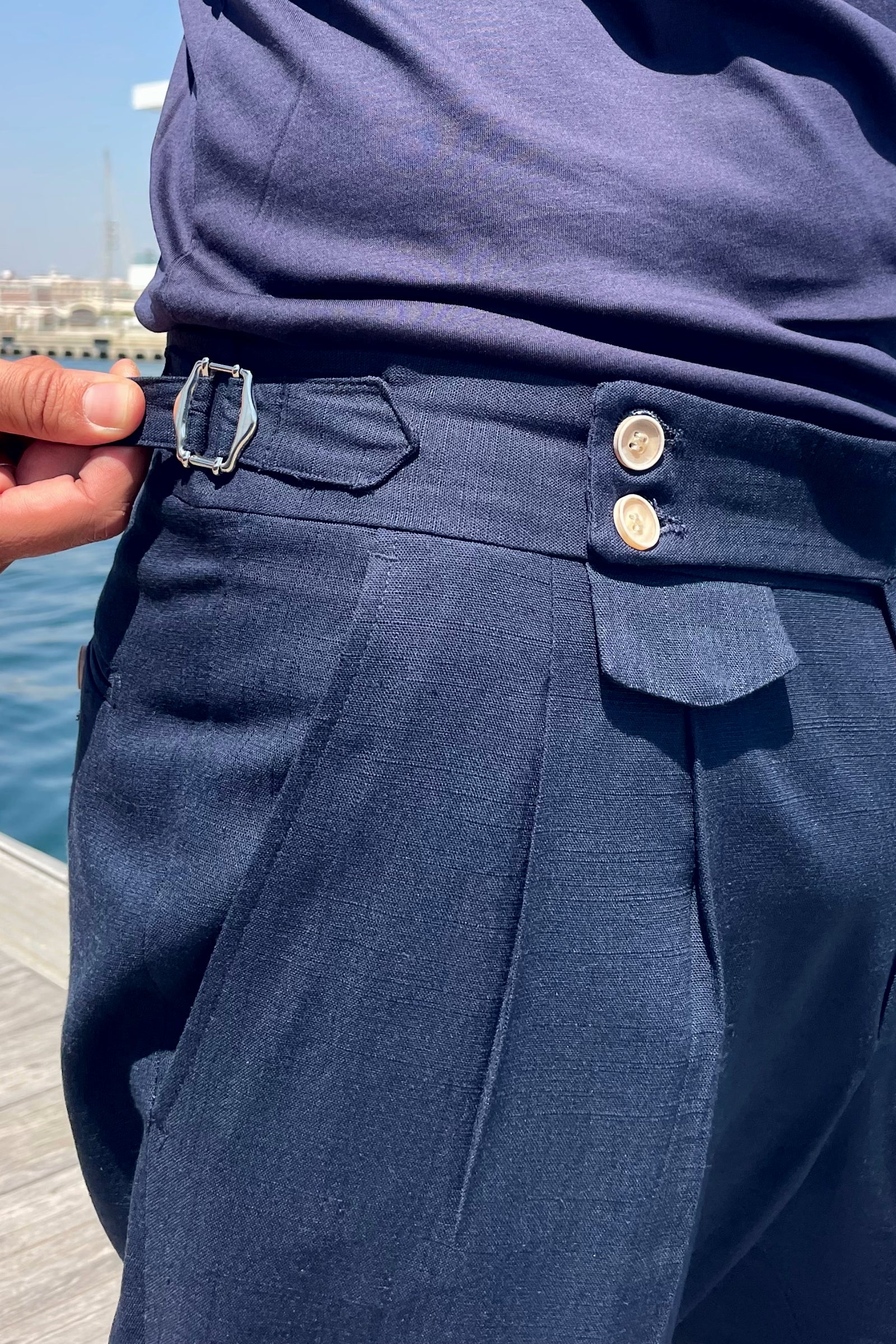 Traje lino Gurkha