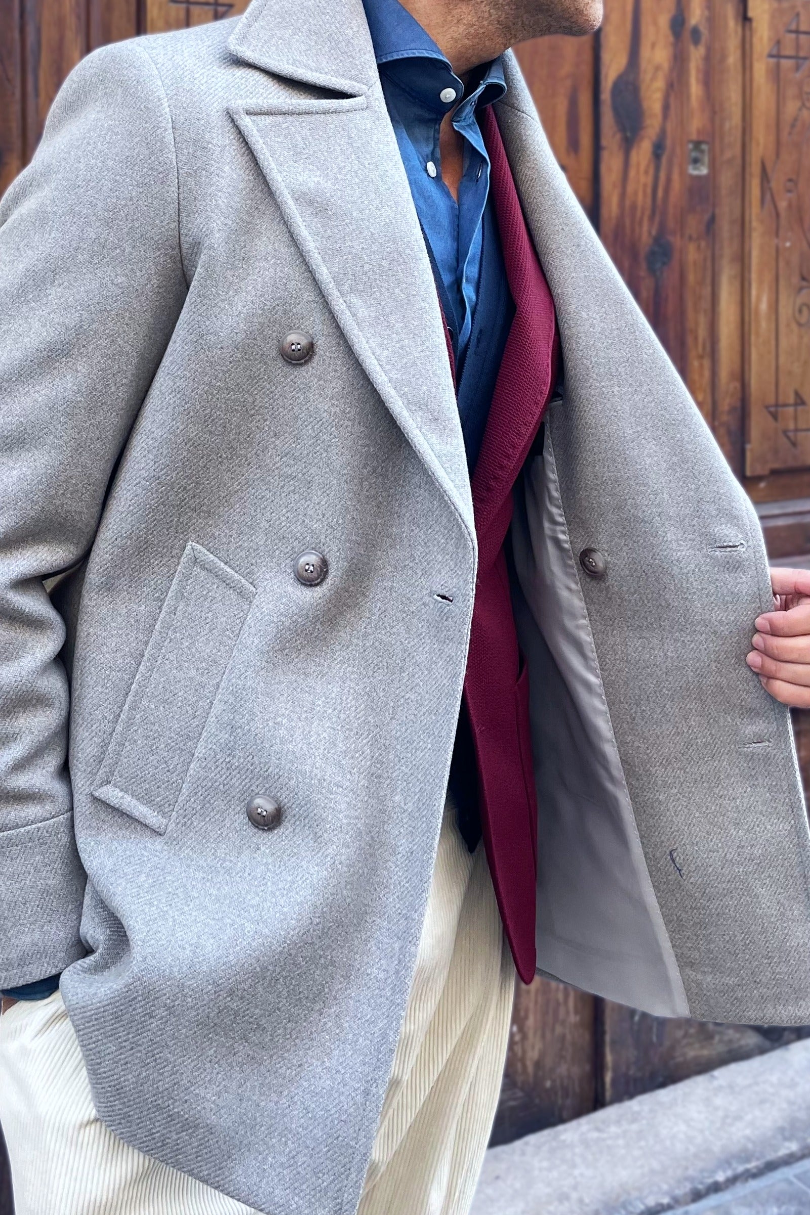 Chaqueta cruzada Pirlo