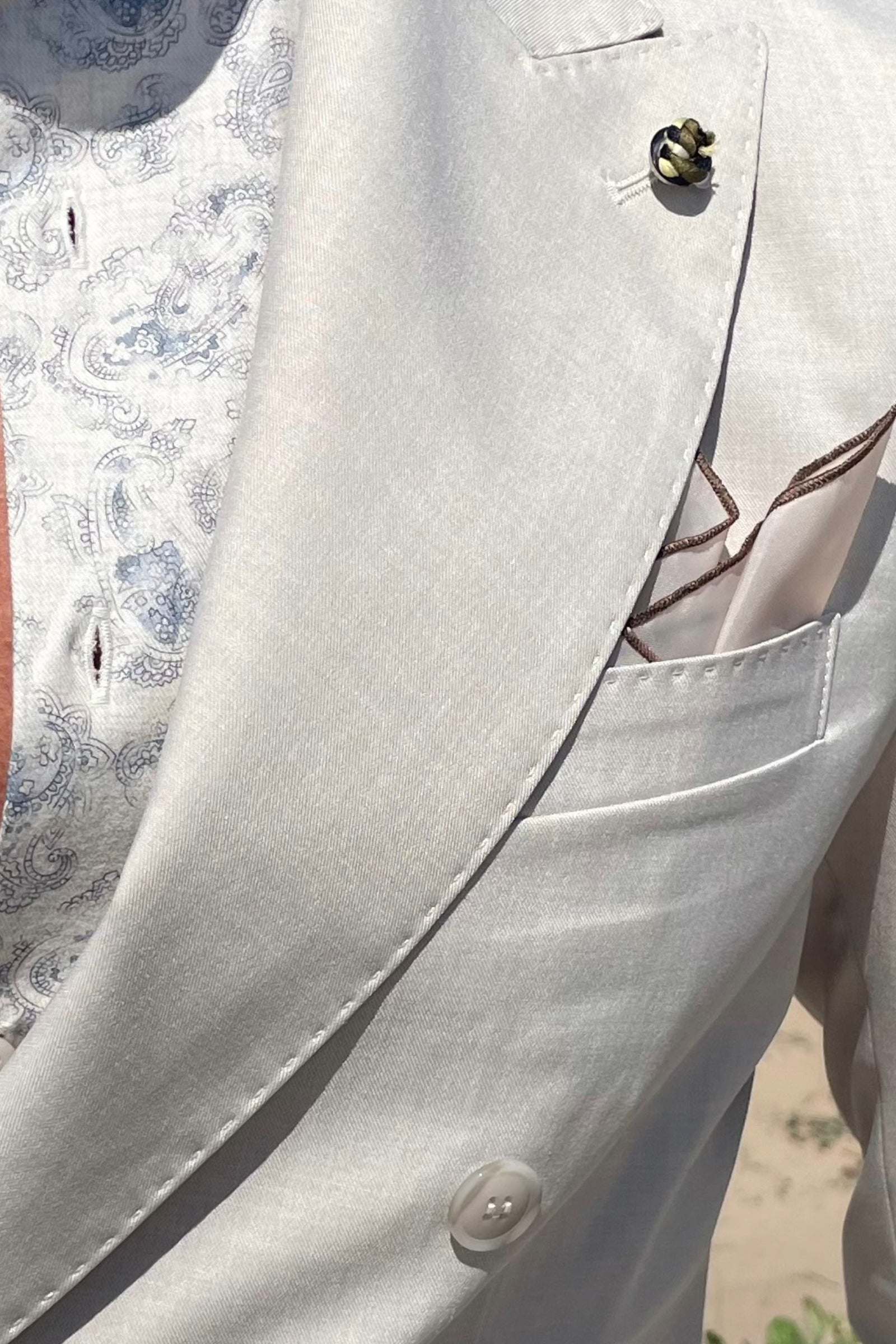 Traje cruzado Davide