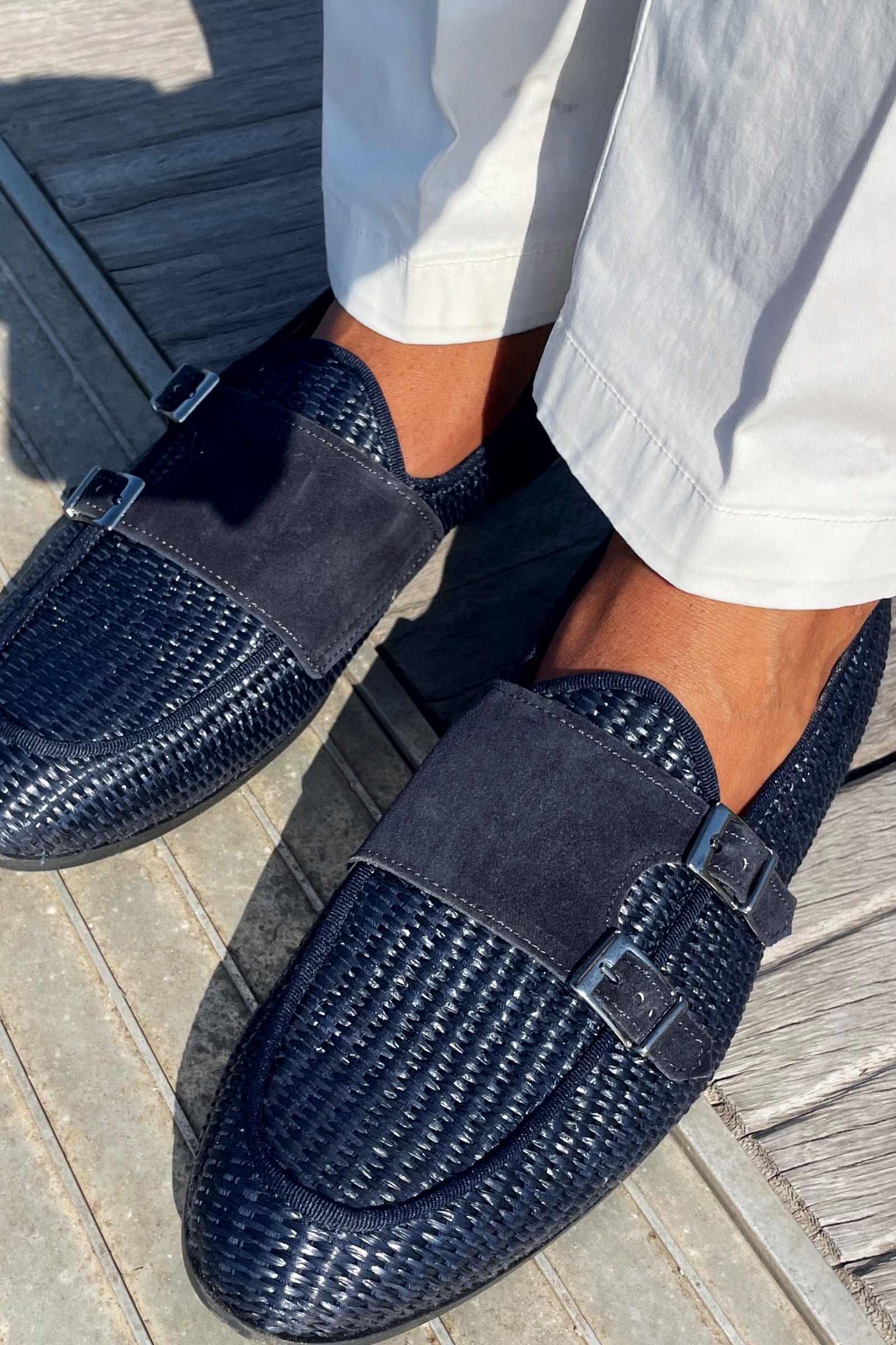 Zapatos rafia Briatore