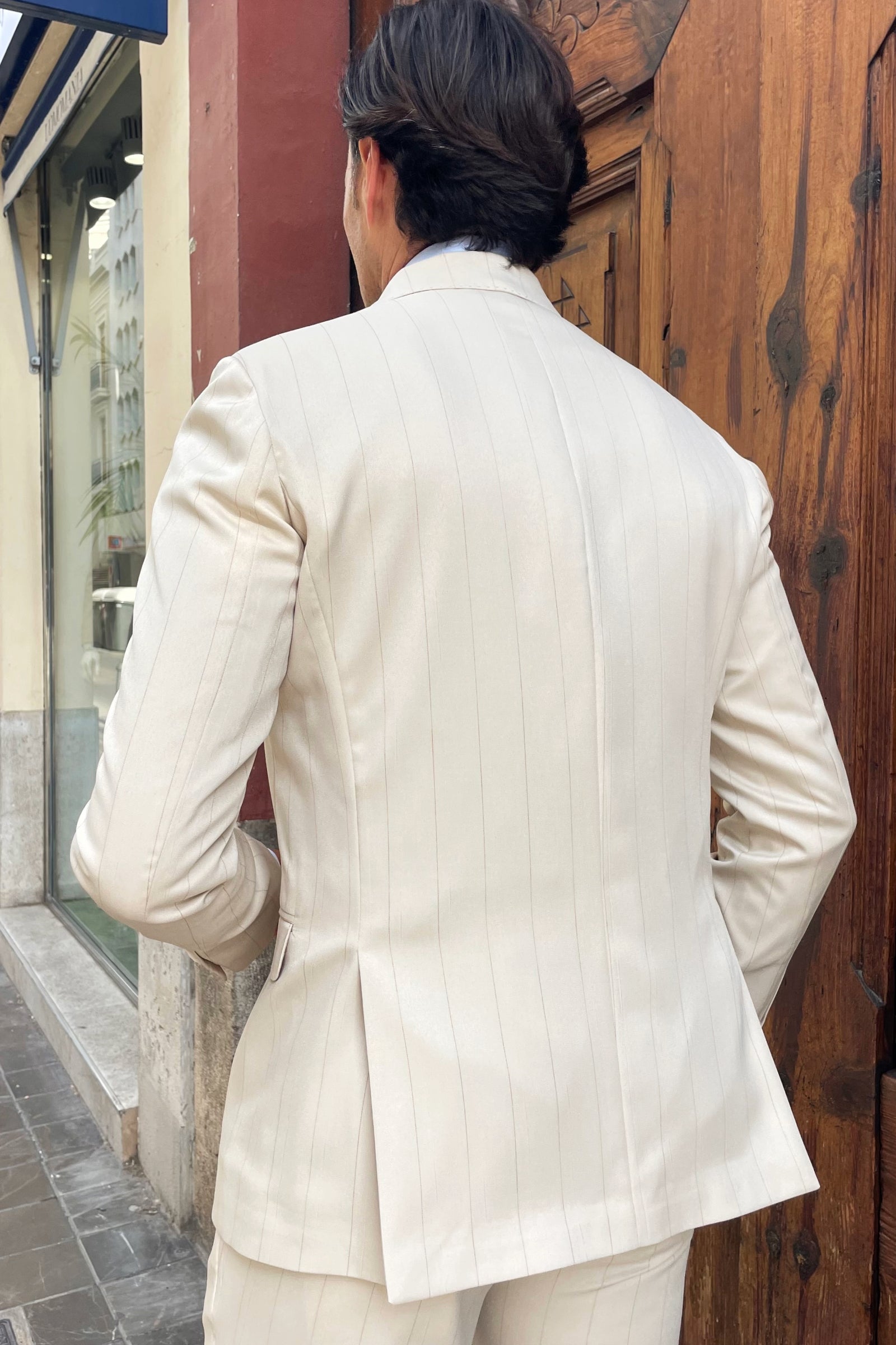 Traje cruzado Diplomatico