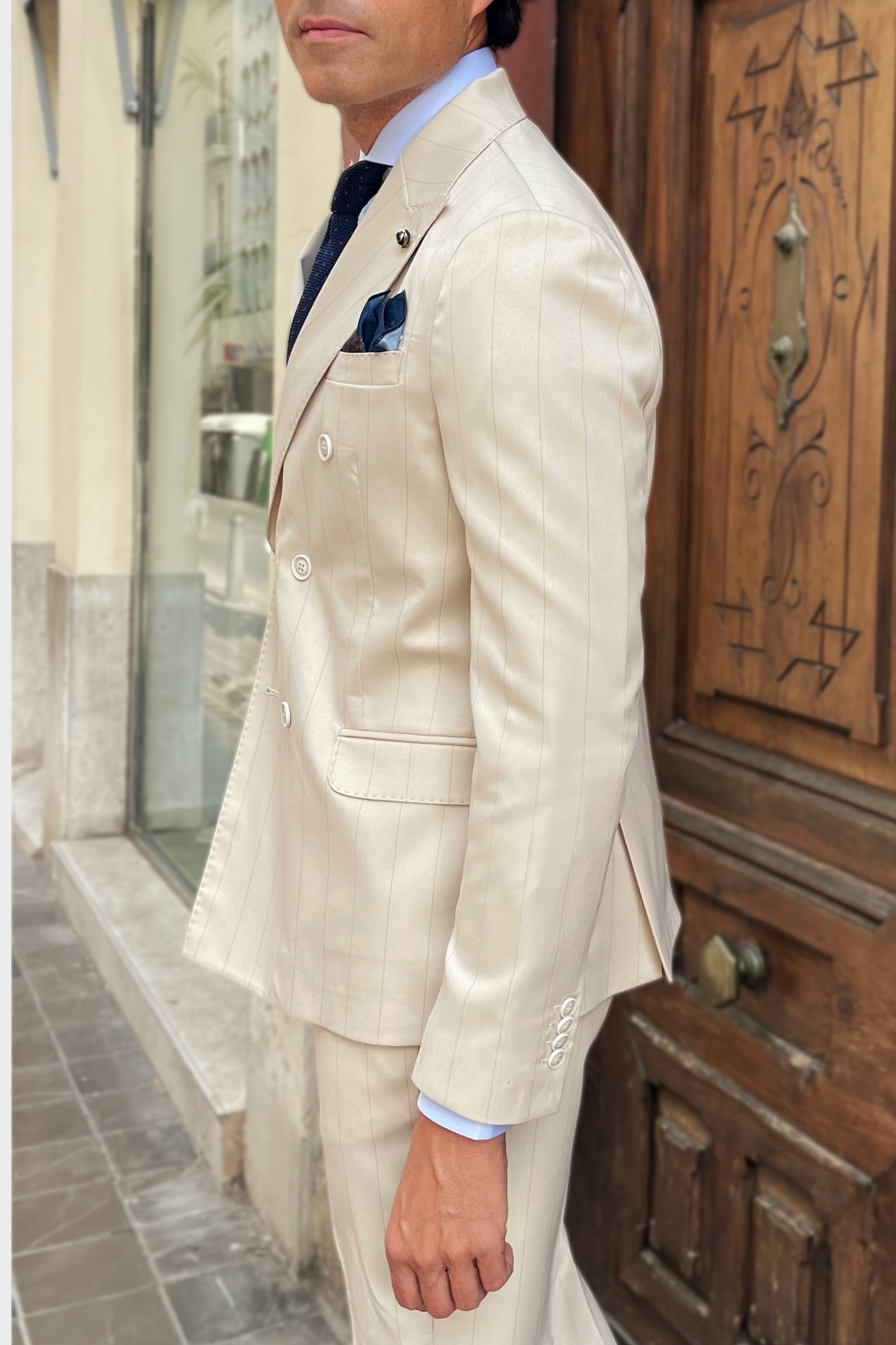 Traje cruzado Diplomatico