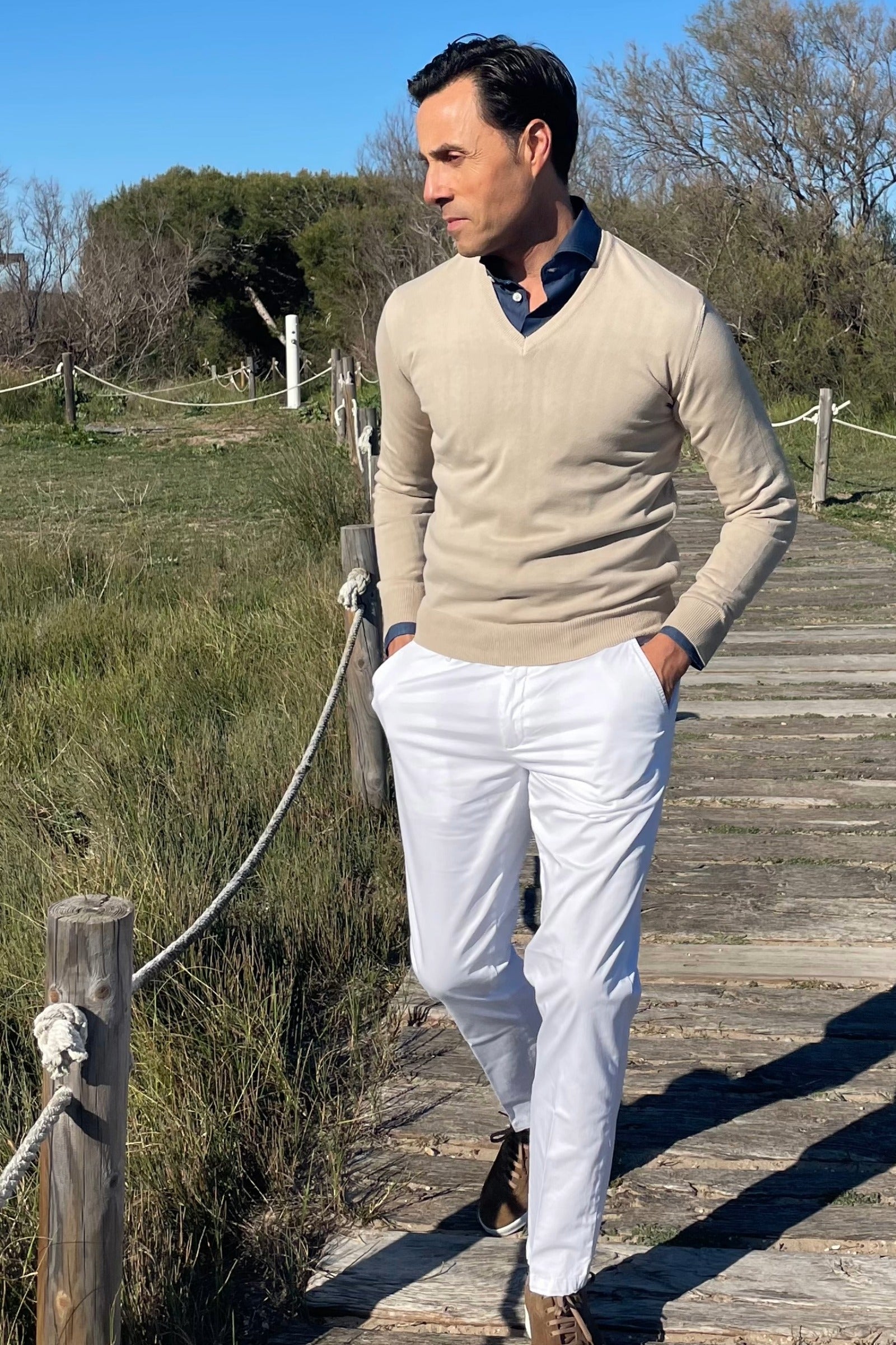 Jersey pico algodón