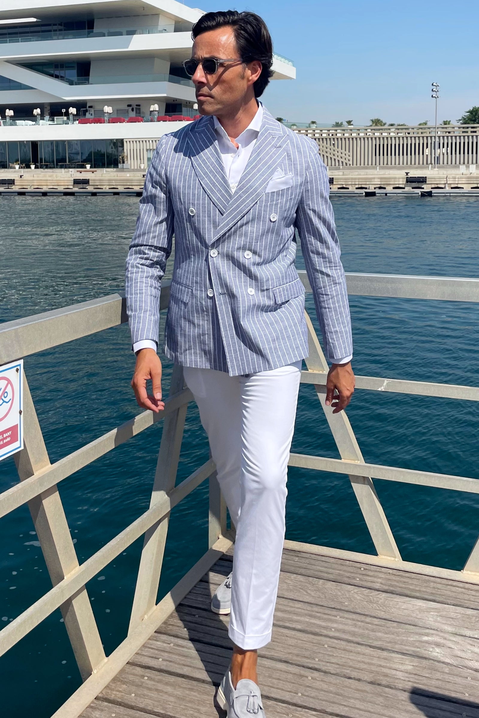 Americana cruzada Briatore