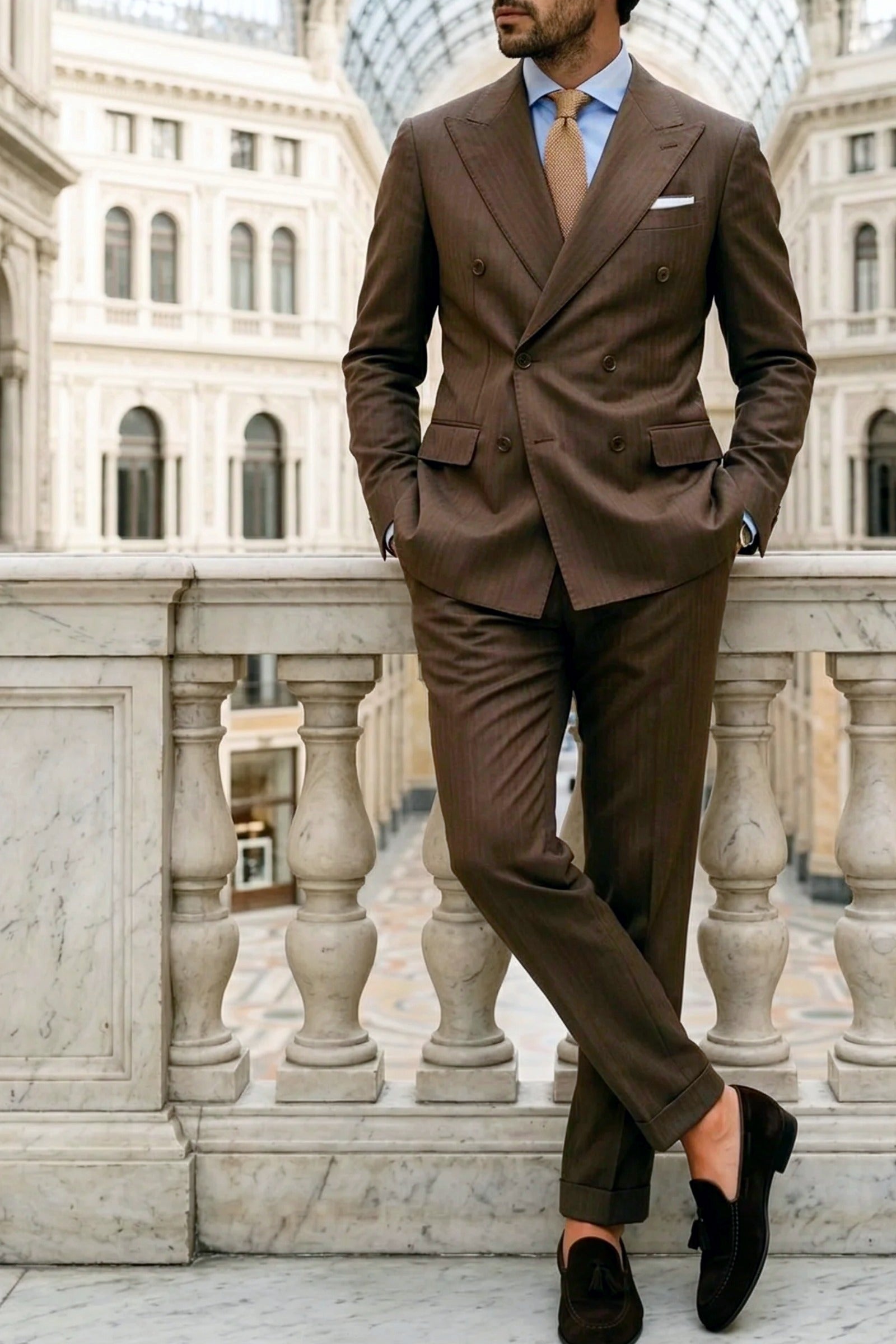 Traje Cruzado Spiga