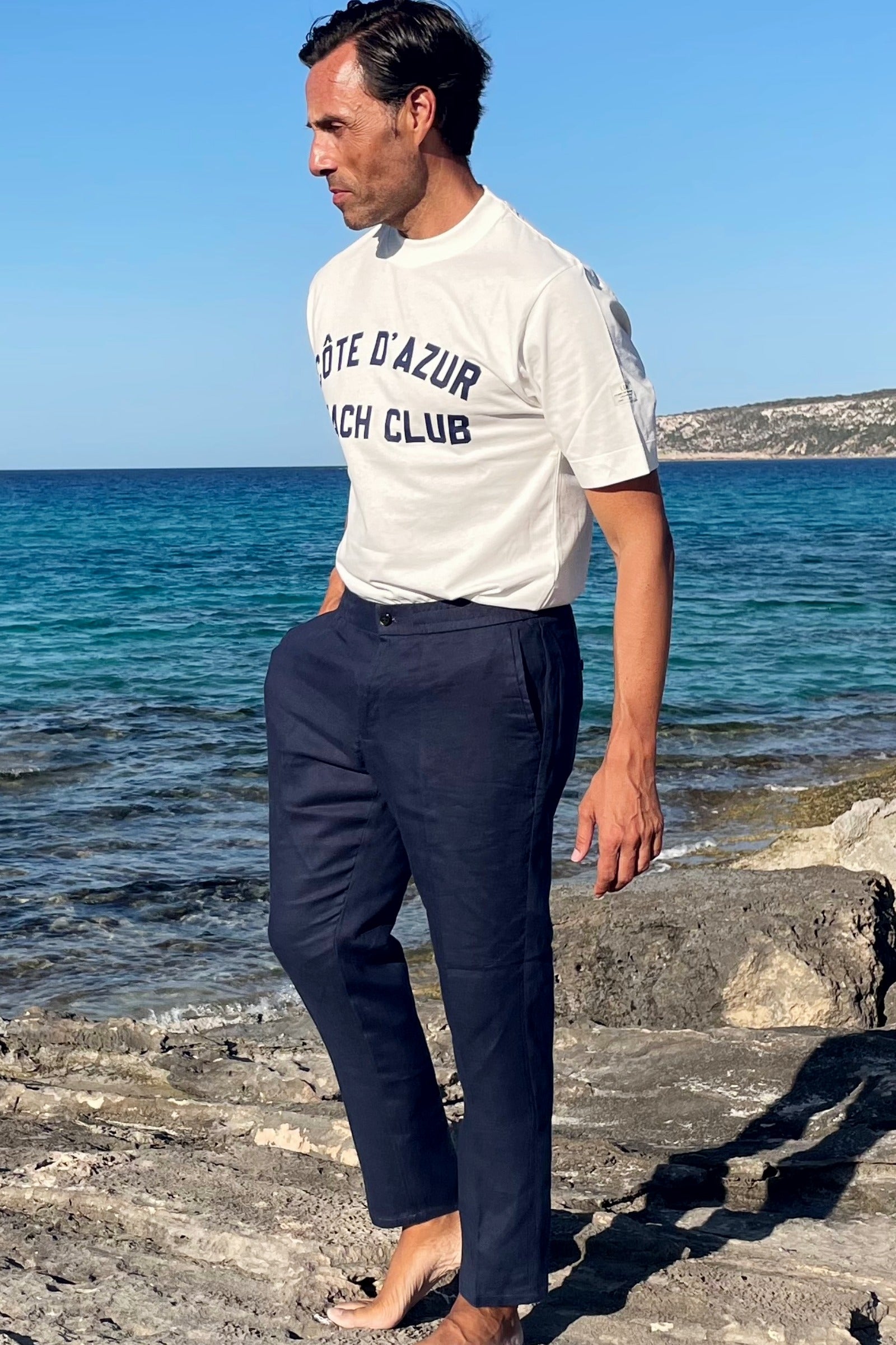 Pantalón lino Portocervo