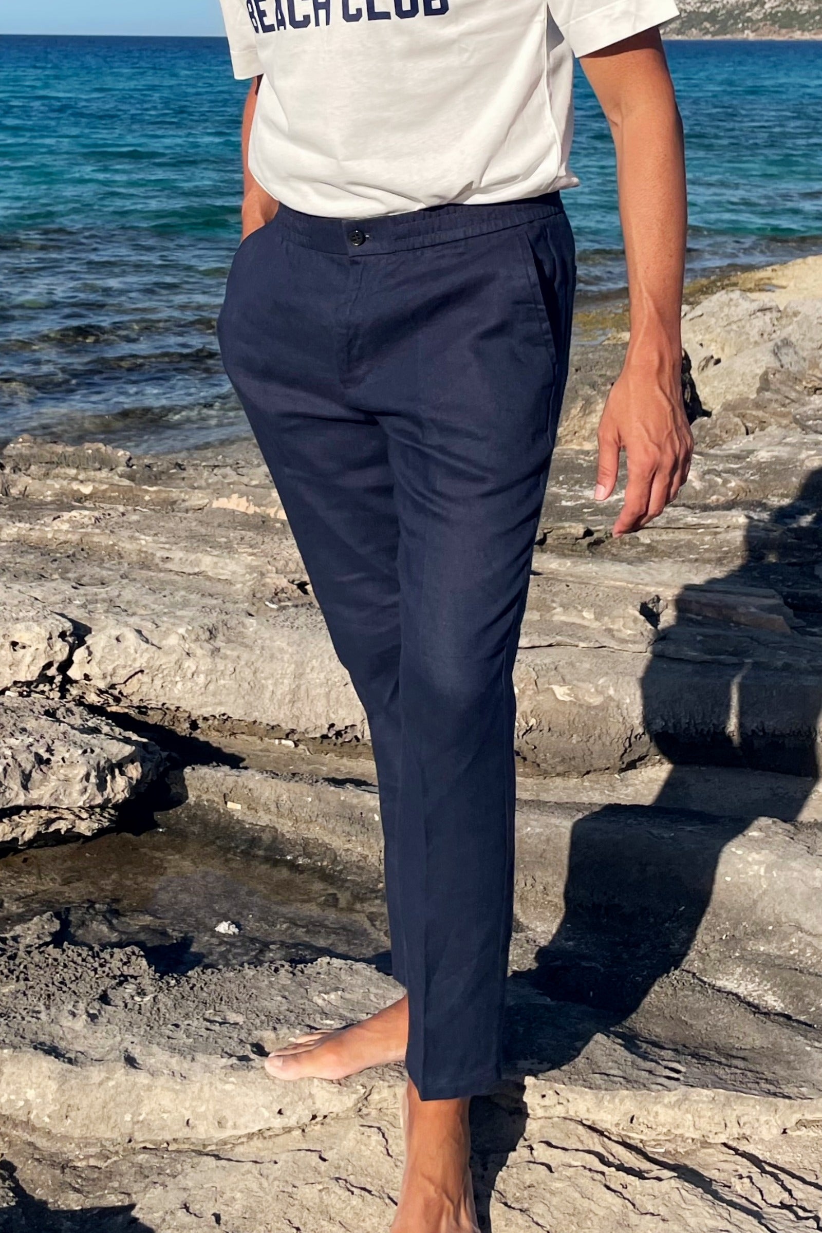 Pantalón lino Portocervo