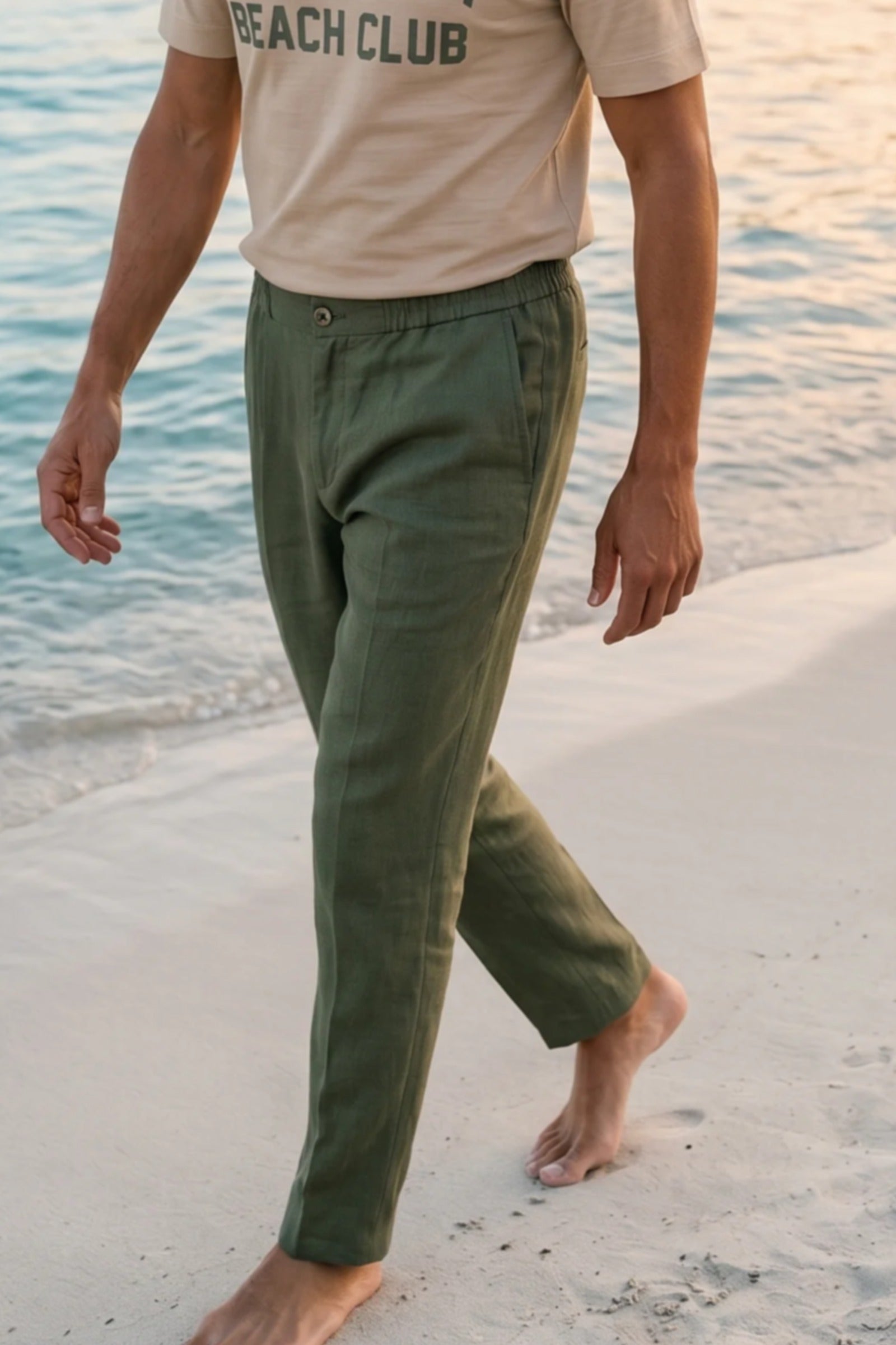 Pantalón lino Portocervo