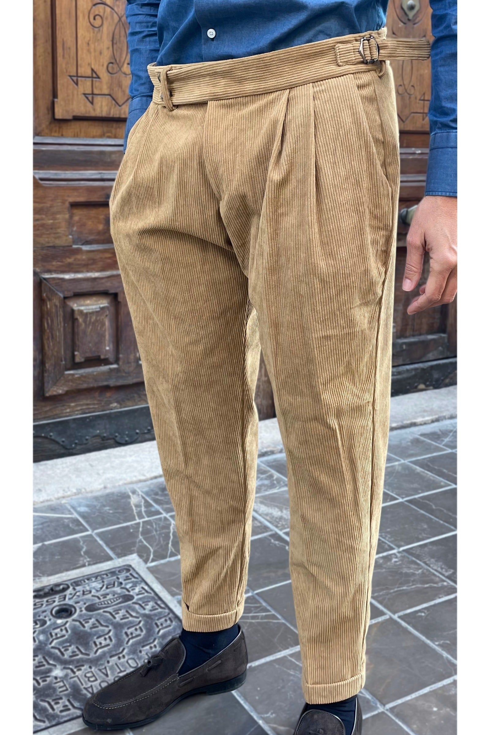 Pantalón Gurkha Velluto