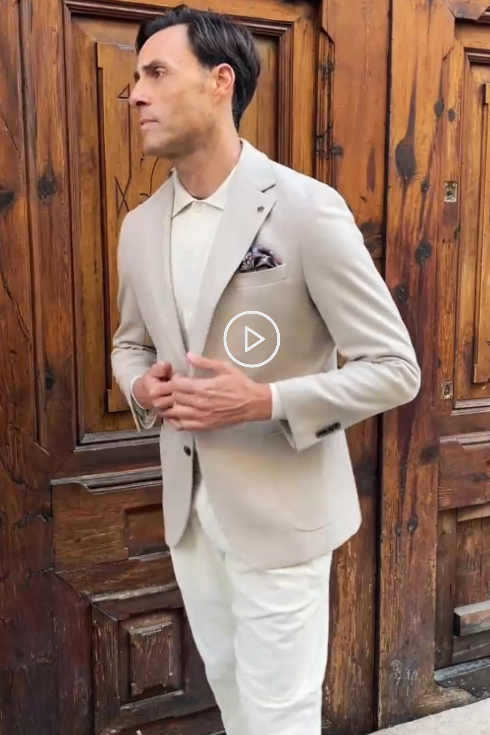 Video corto outfits casual elegante de hombre estilo italiano con americana uomomania
