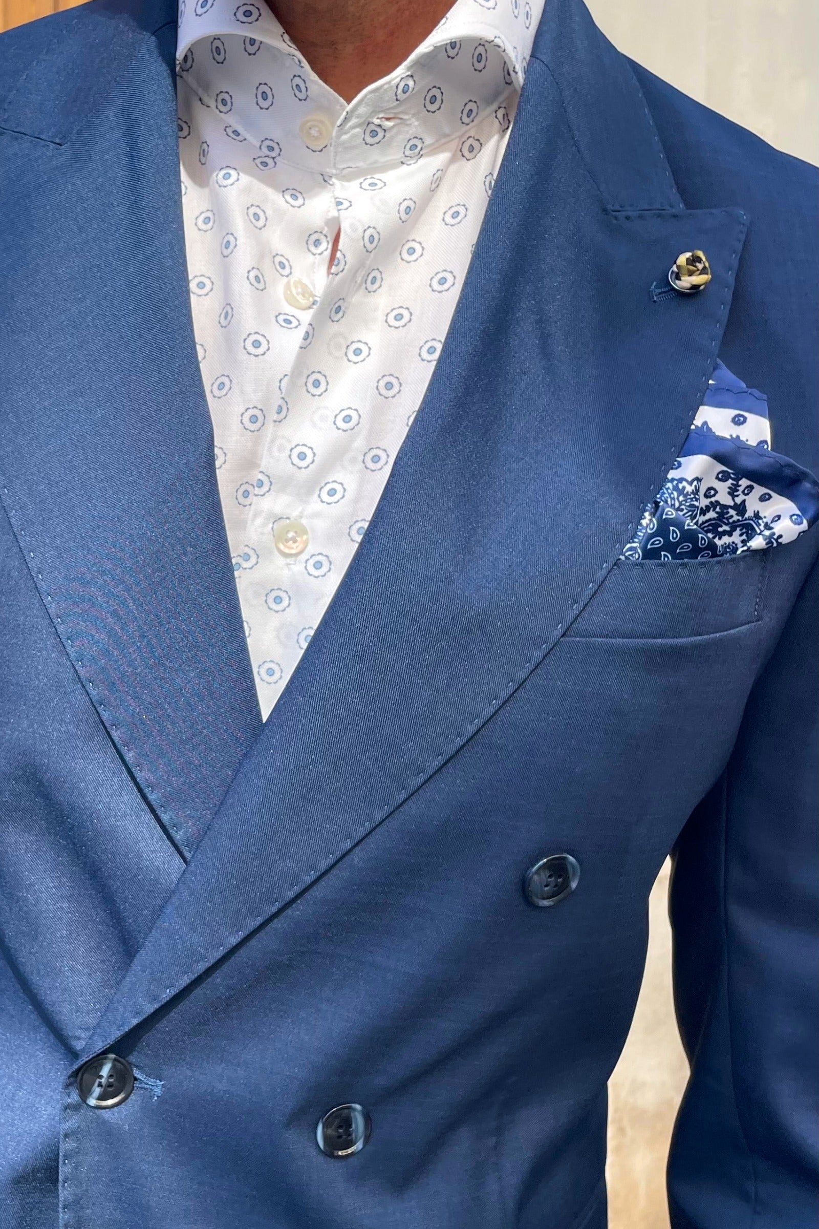 Traje cruzado Davide