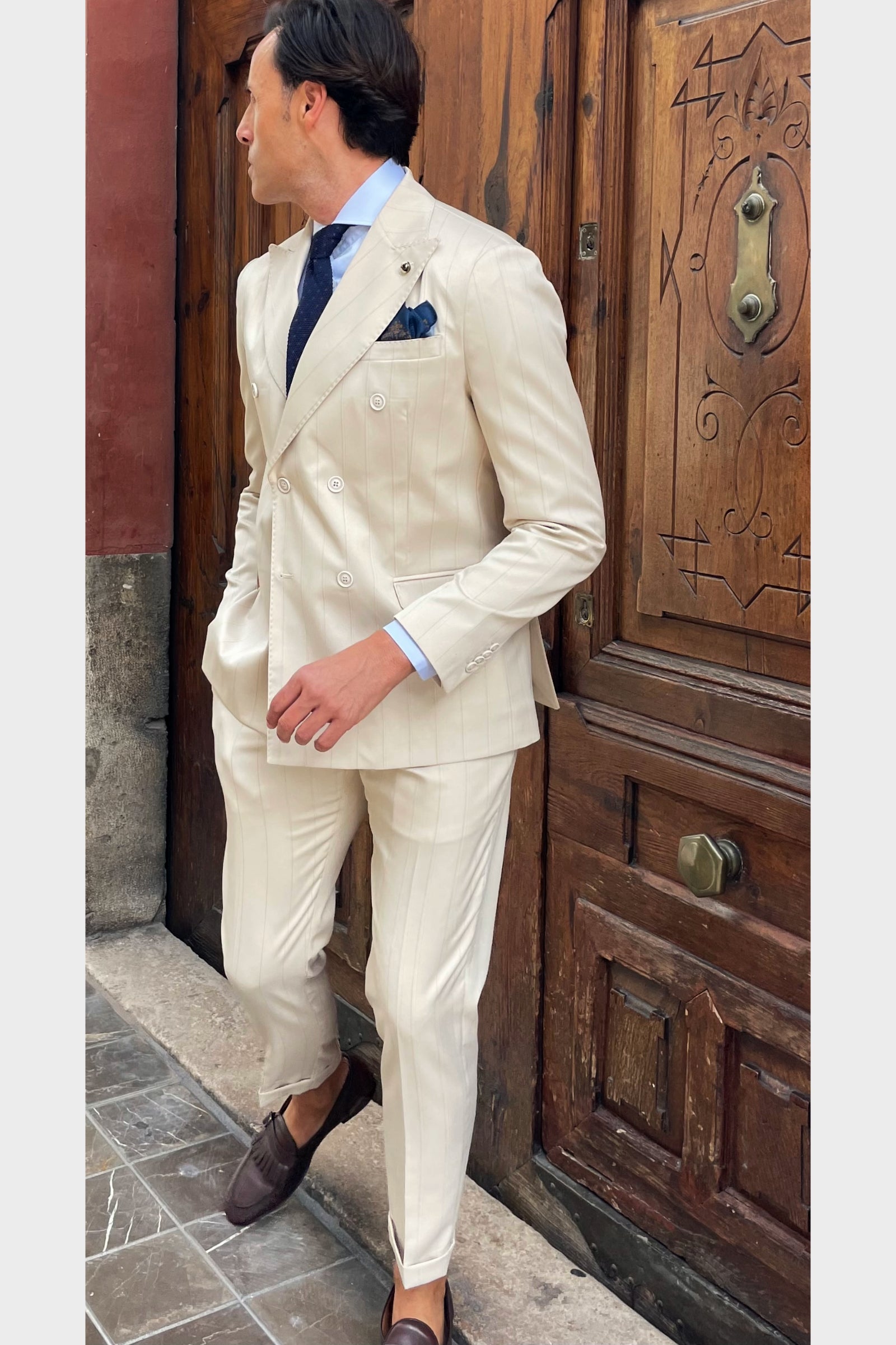 Traje cruzado Diplomatico