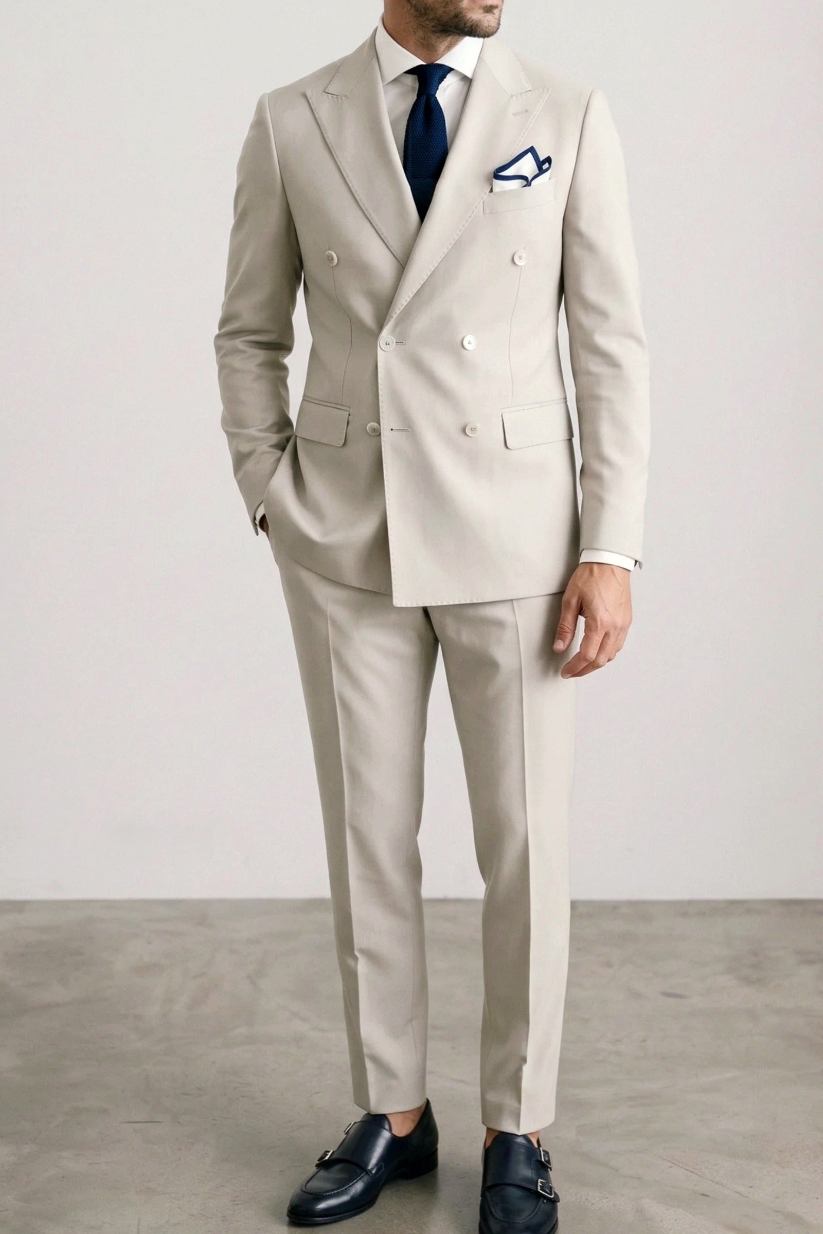 Traje cruzado Montecarlo