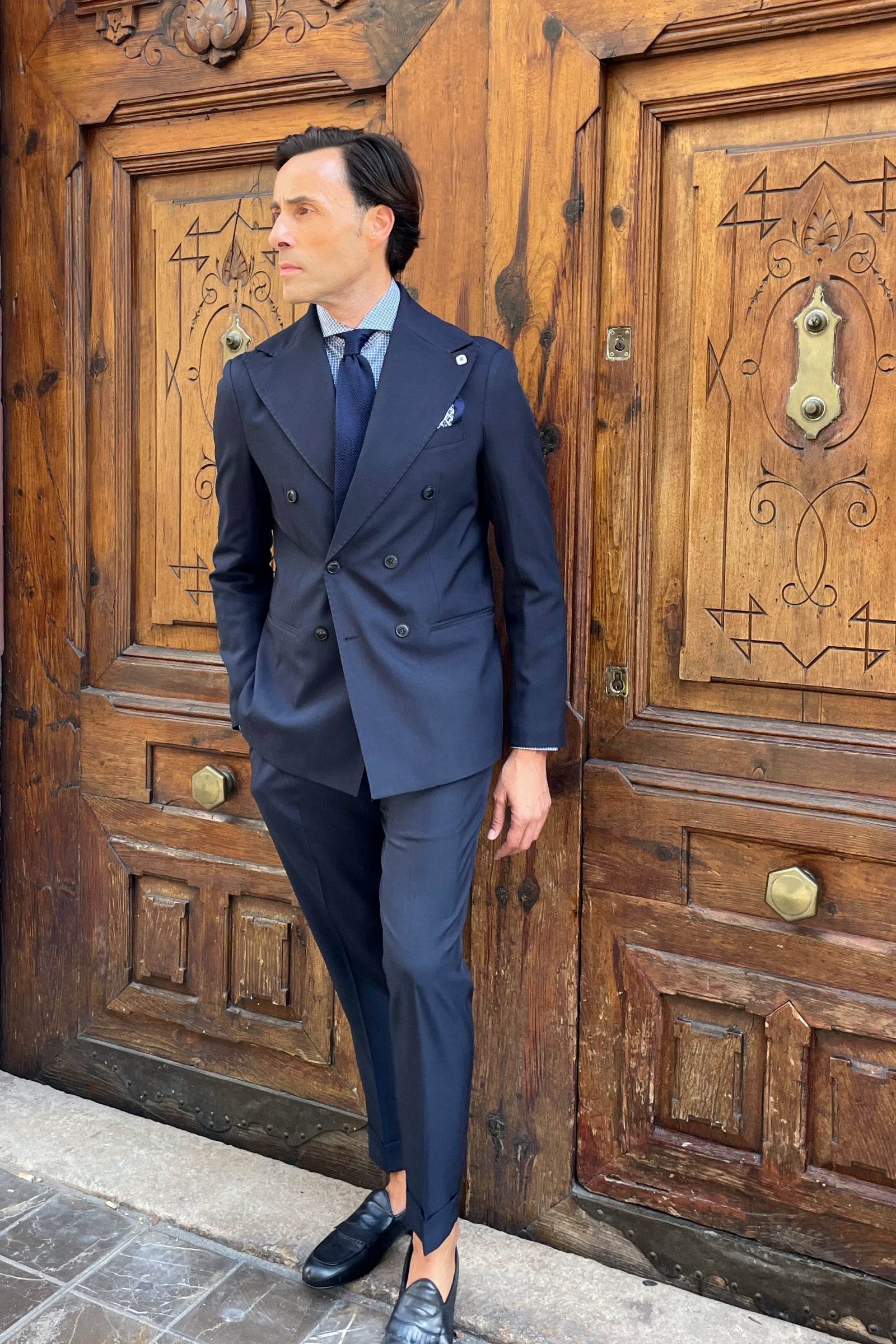 Traje cruzado Gurkha