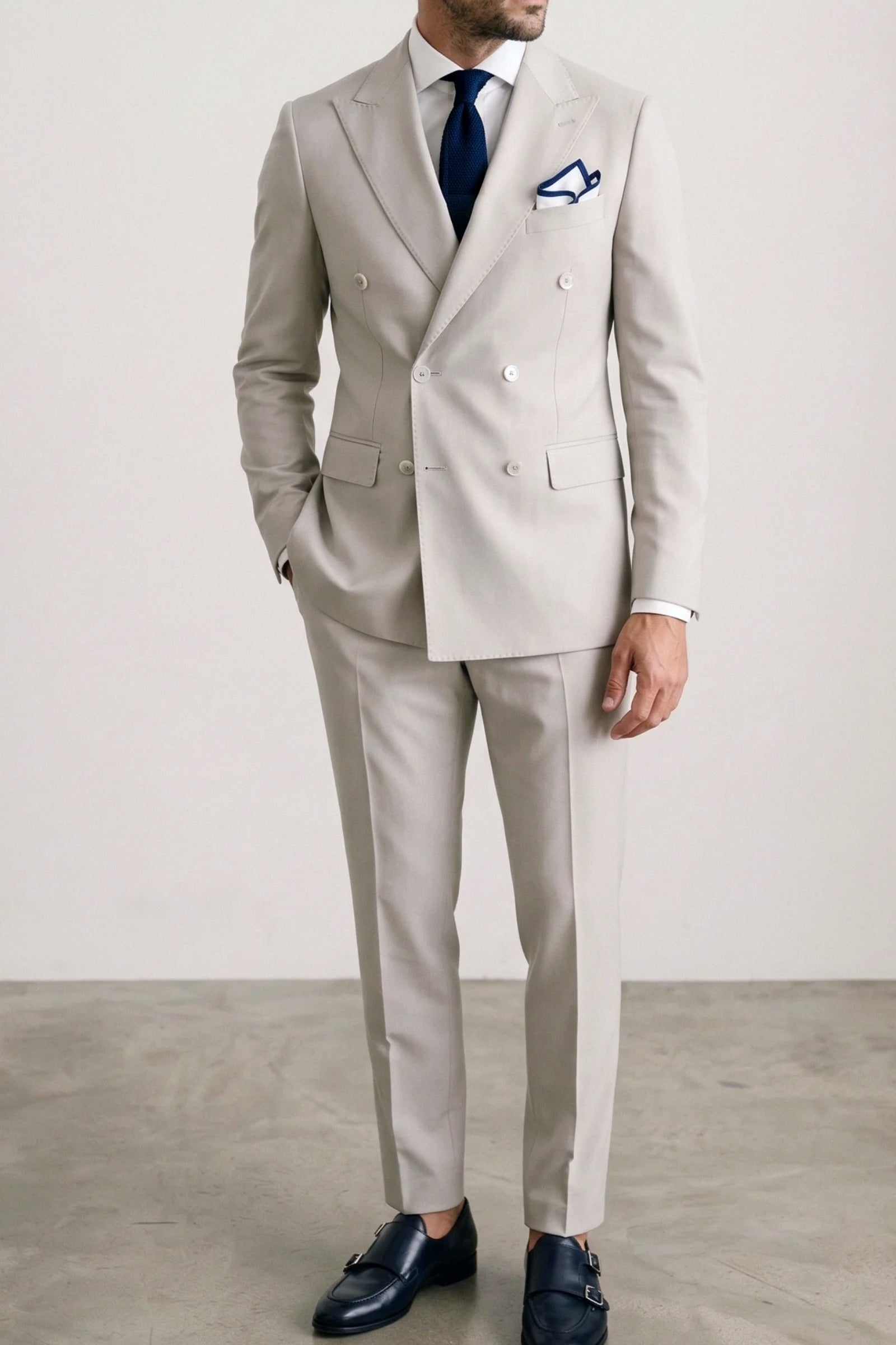 Traje cruzado Montecarlo