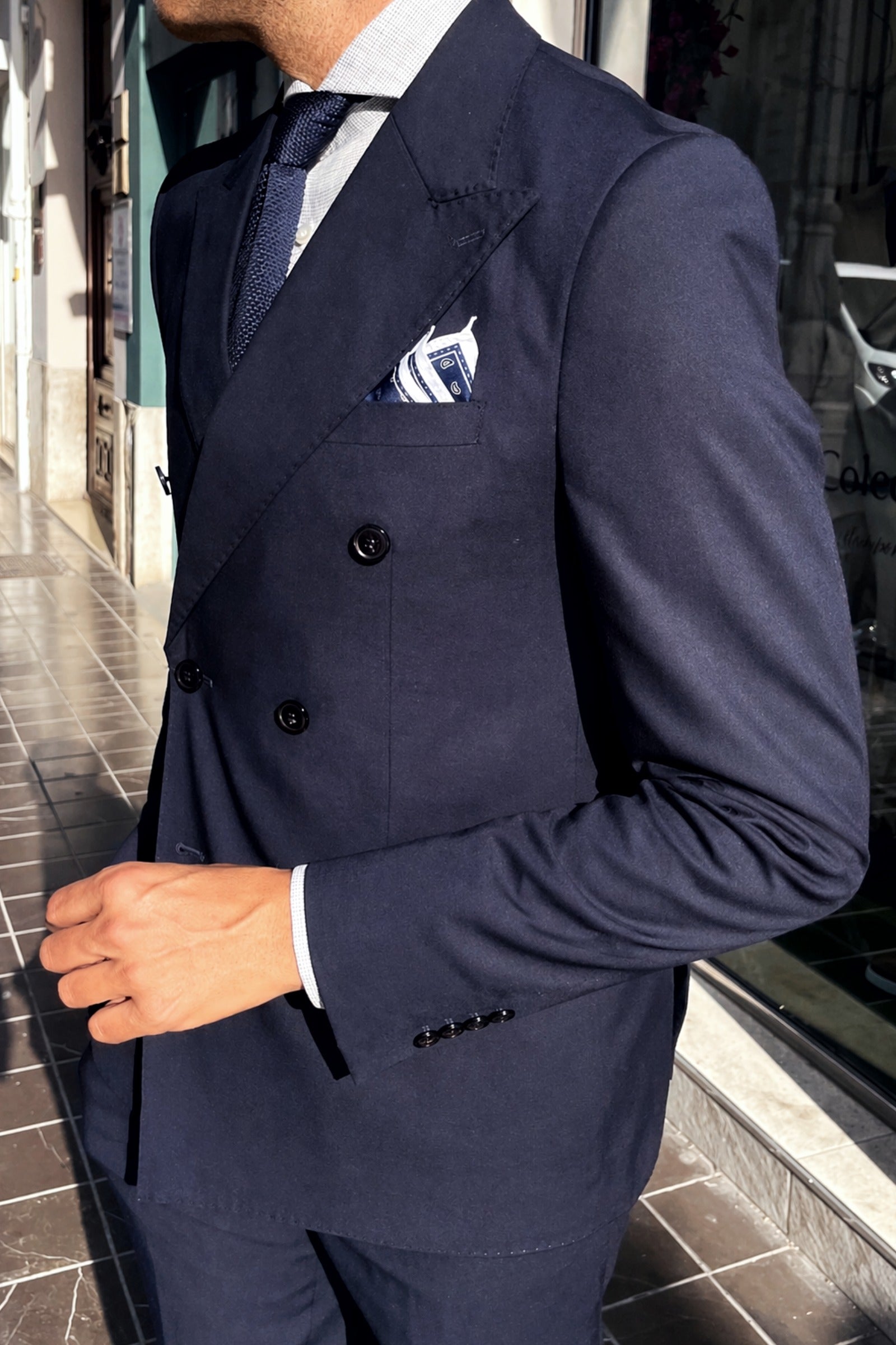 Traje cruzado Gaetano