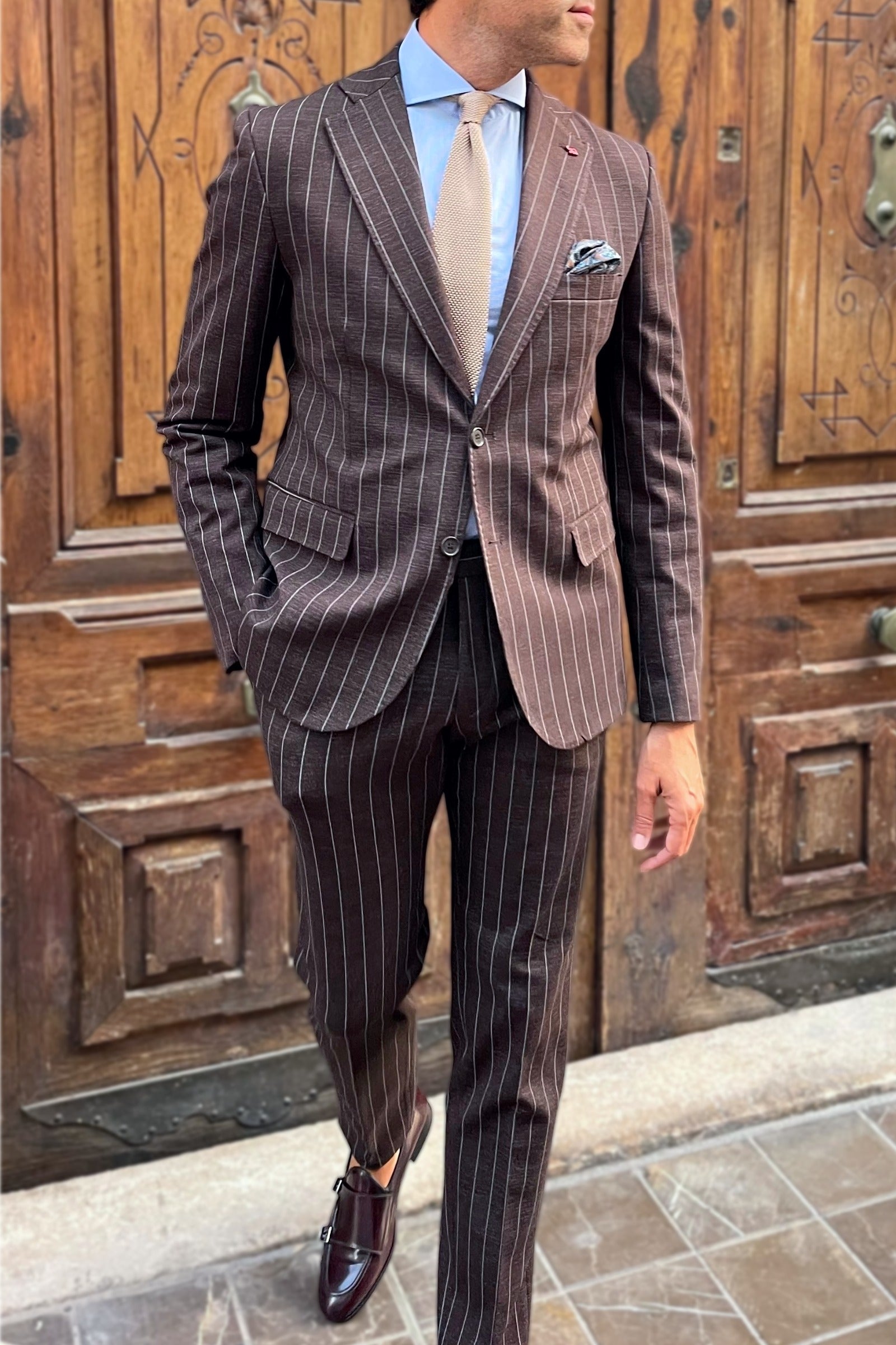 Traje Rayas Milano