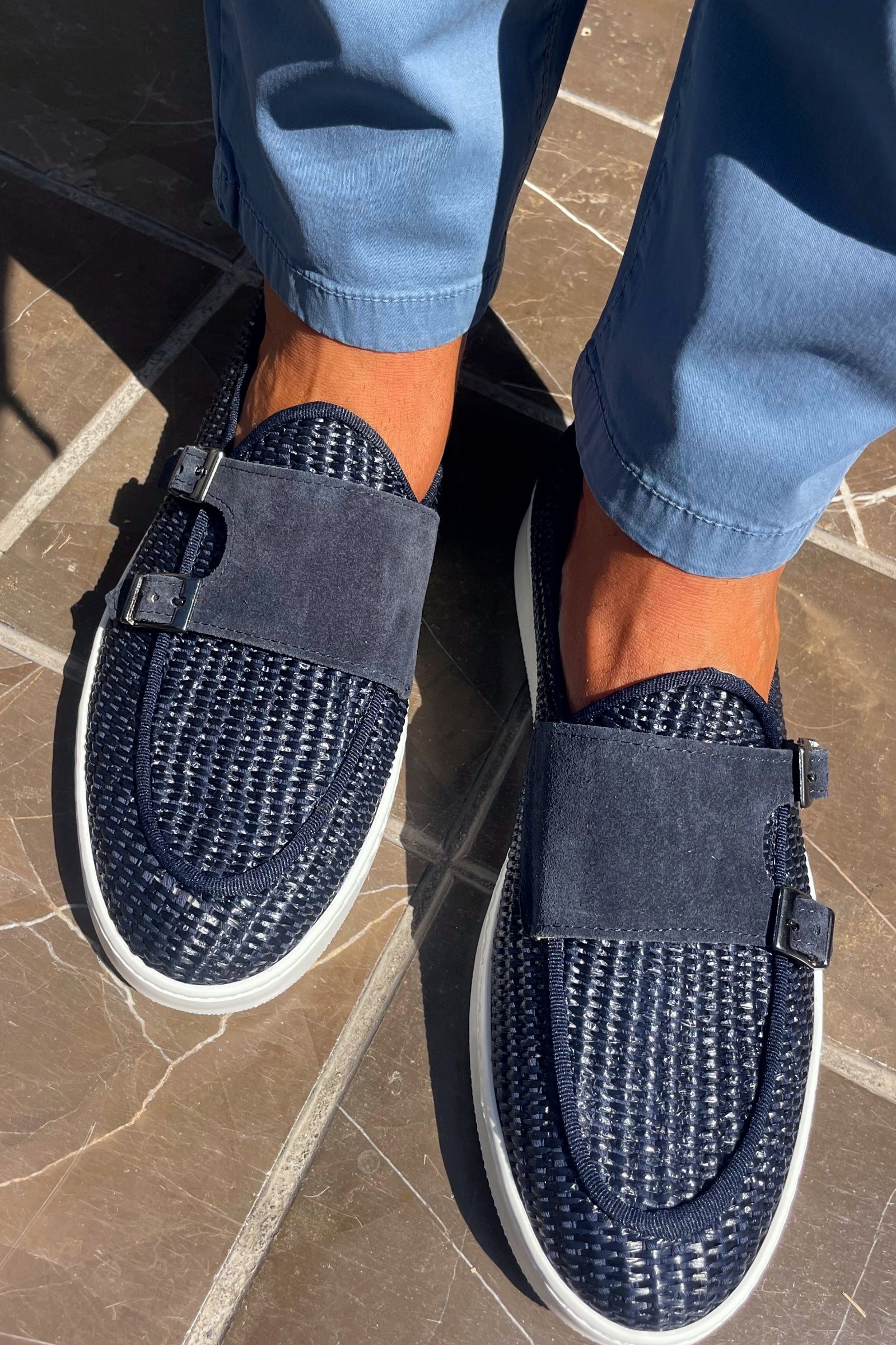 Zapatillas rafia Briatore