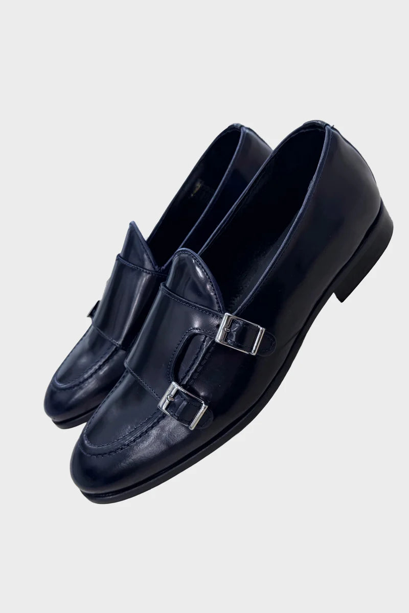 Zapatos doble-hebilla Umberto