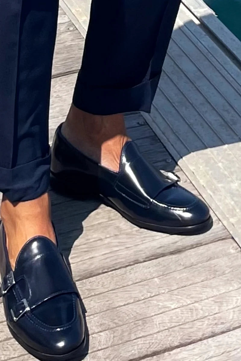 Zapatos doble-hebilla Umberto