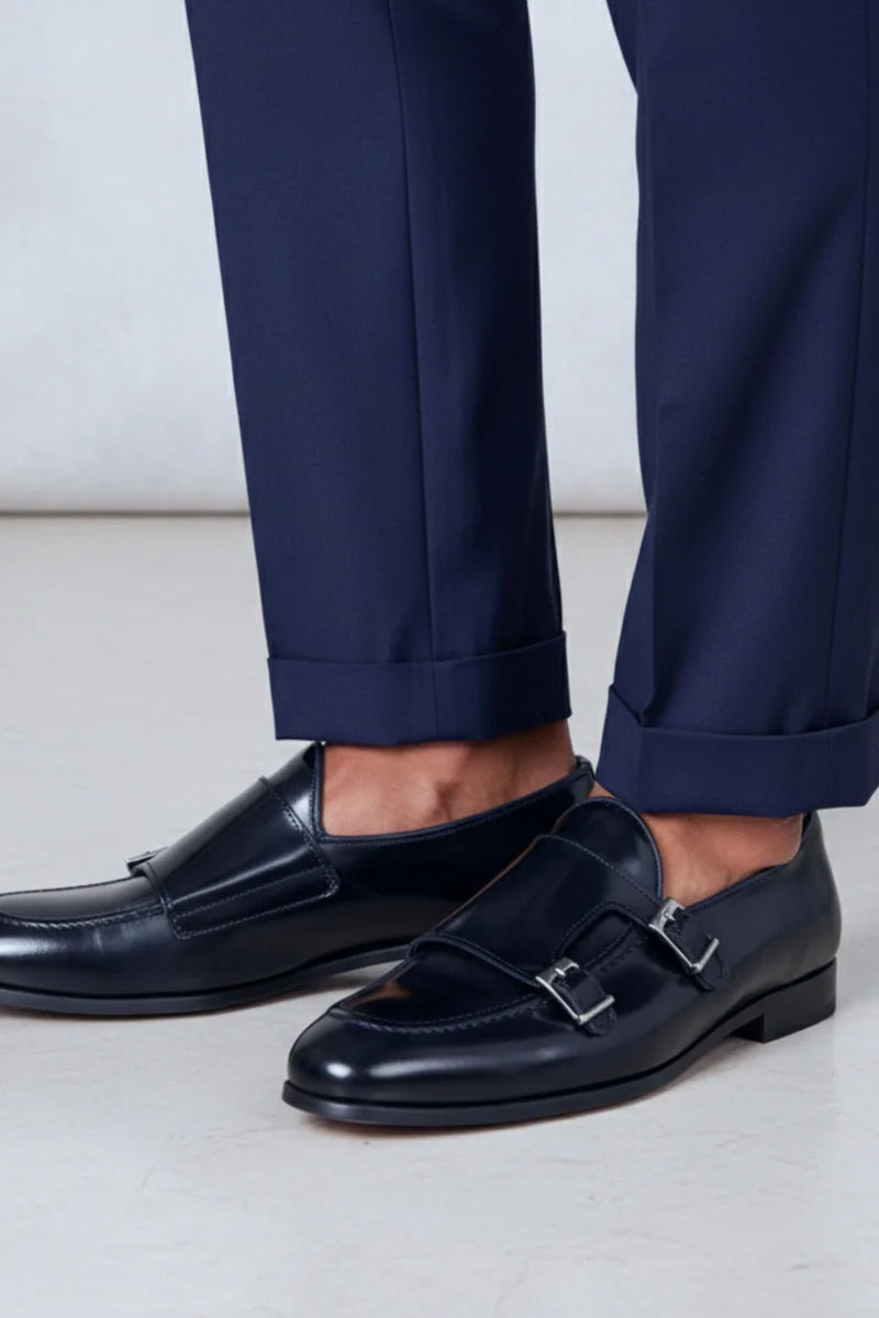 Zapatos doble-hebilla Umberto