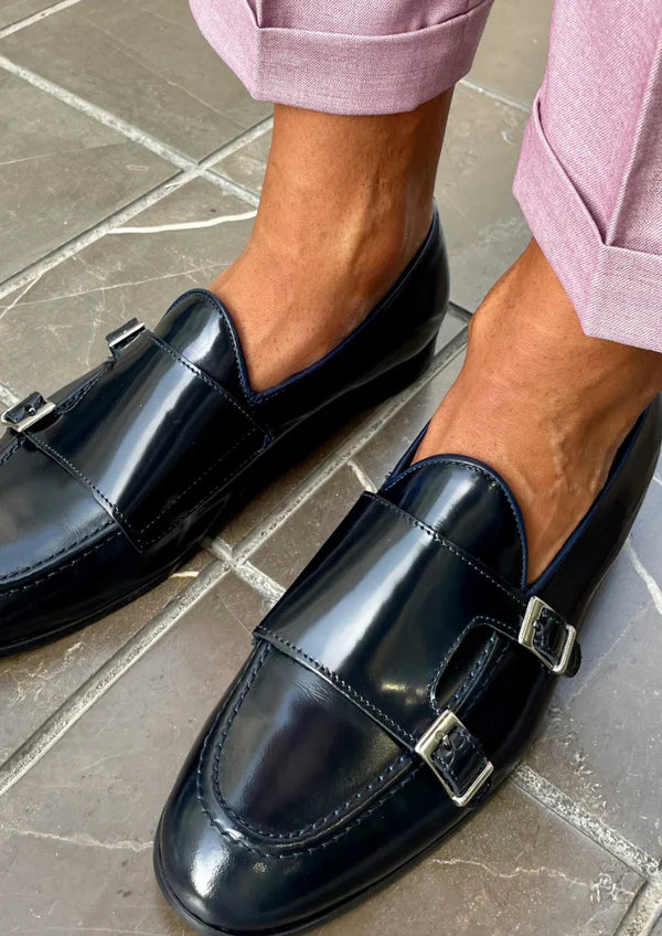 Zapatos doble-hebilla Umberto