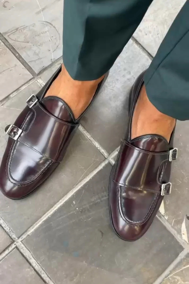 Zapatos doble-hebilla Umberto