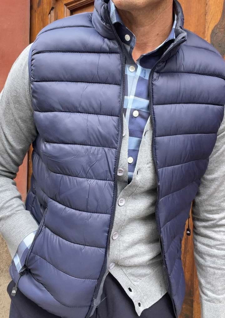 Las mejores ofertas en Chaleco Sin marca abrigos, chaquetas y chalecos de  capa exterior de algodón para hombres