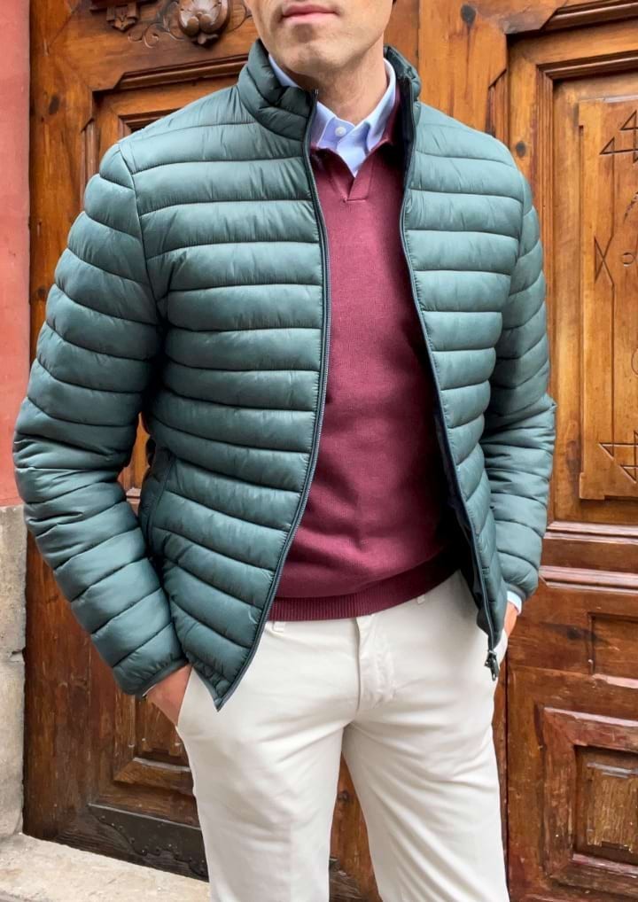 Chaleco de chaqueta de invierno para Hombre