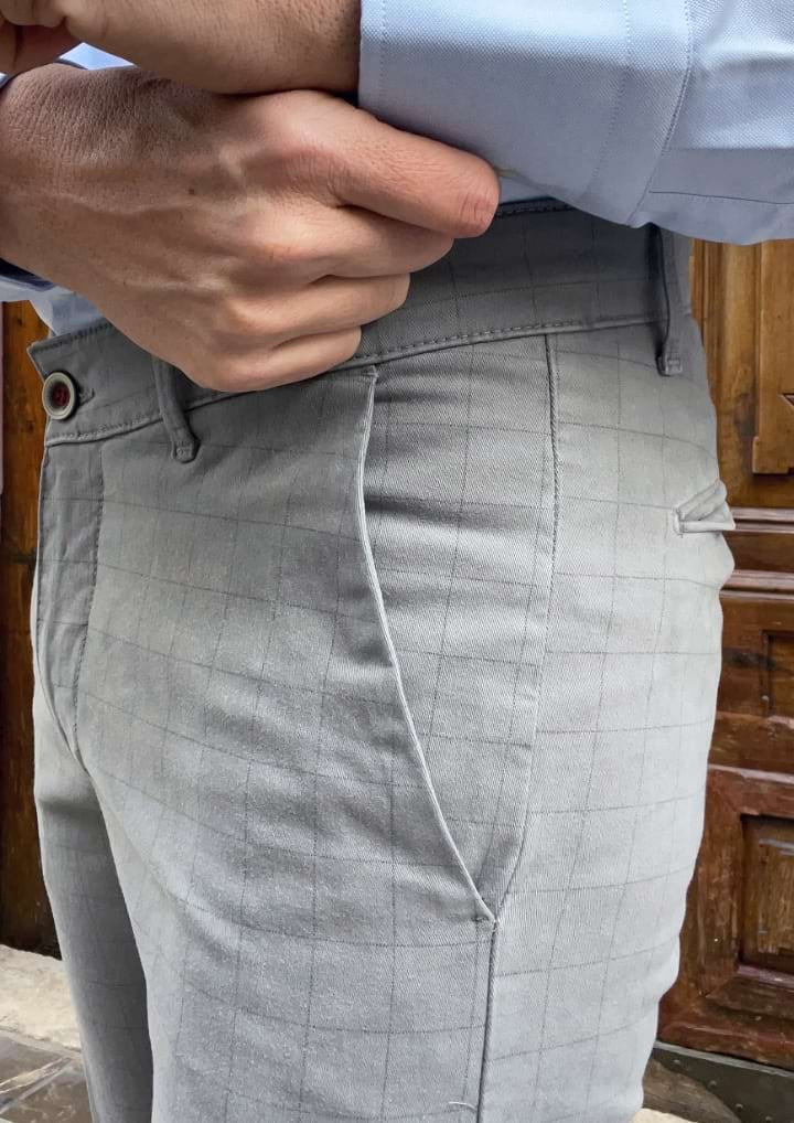 Diego Karierte Hose