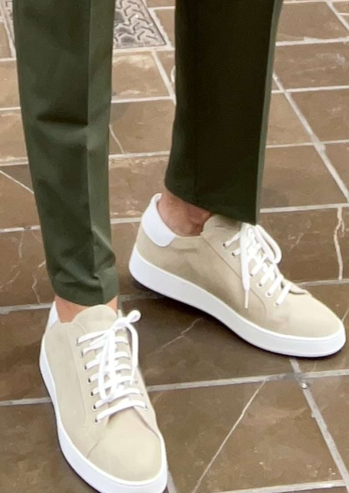 Roberto Beige Dress Shoes