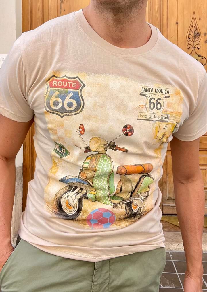 Camiseta Vespa Route