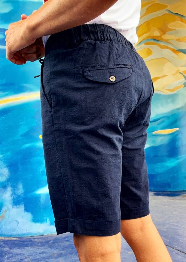 Bermuda-Seersucker